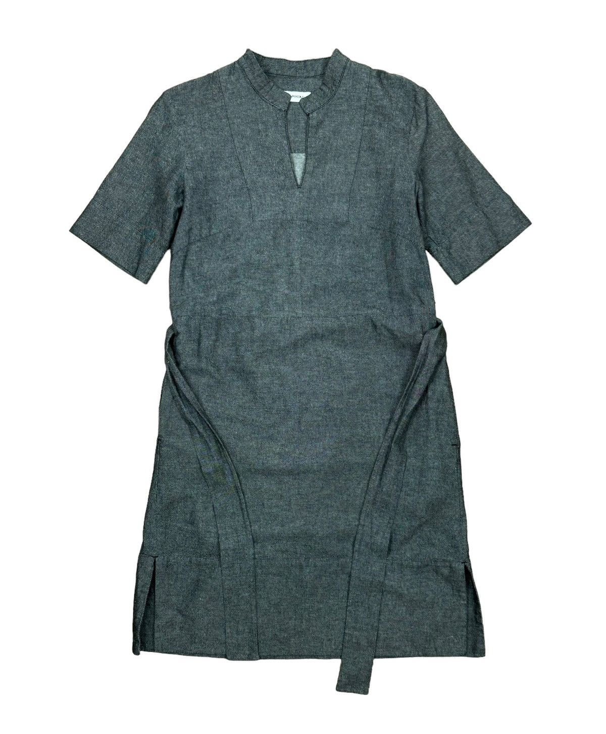 Designer Ivo Nikkolo Cotton-Linen Dress Belted size 34 Size XXS / US 00 / IT 34 - 9 Thumbnail