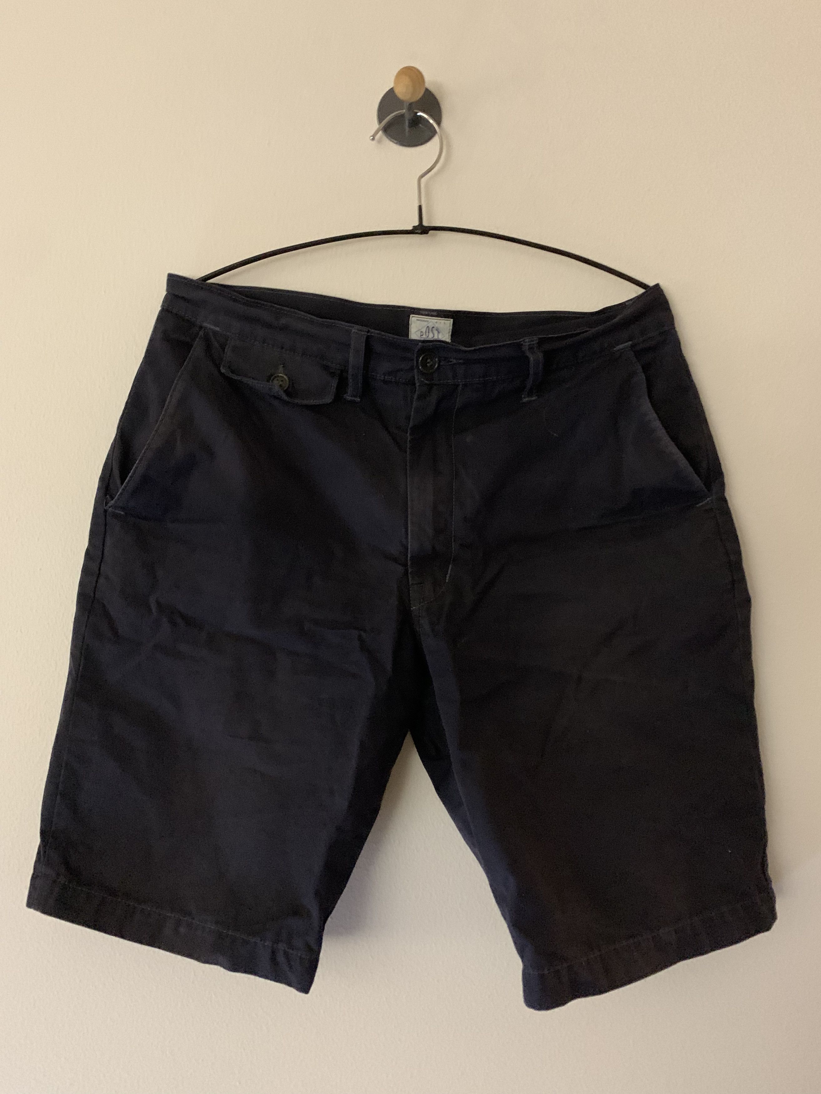 Post O 'Alls Menpolini shorts mid weight poplin navy