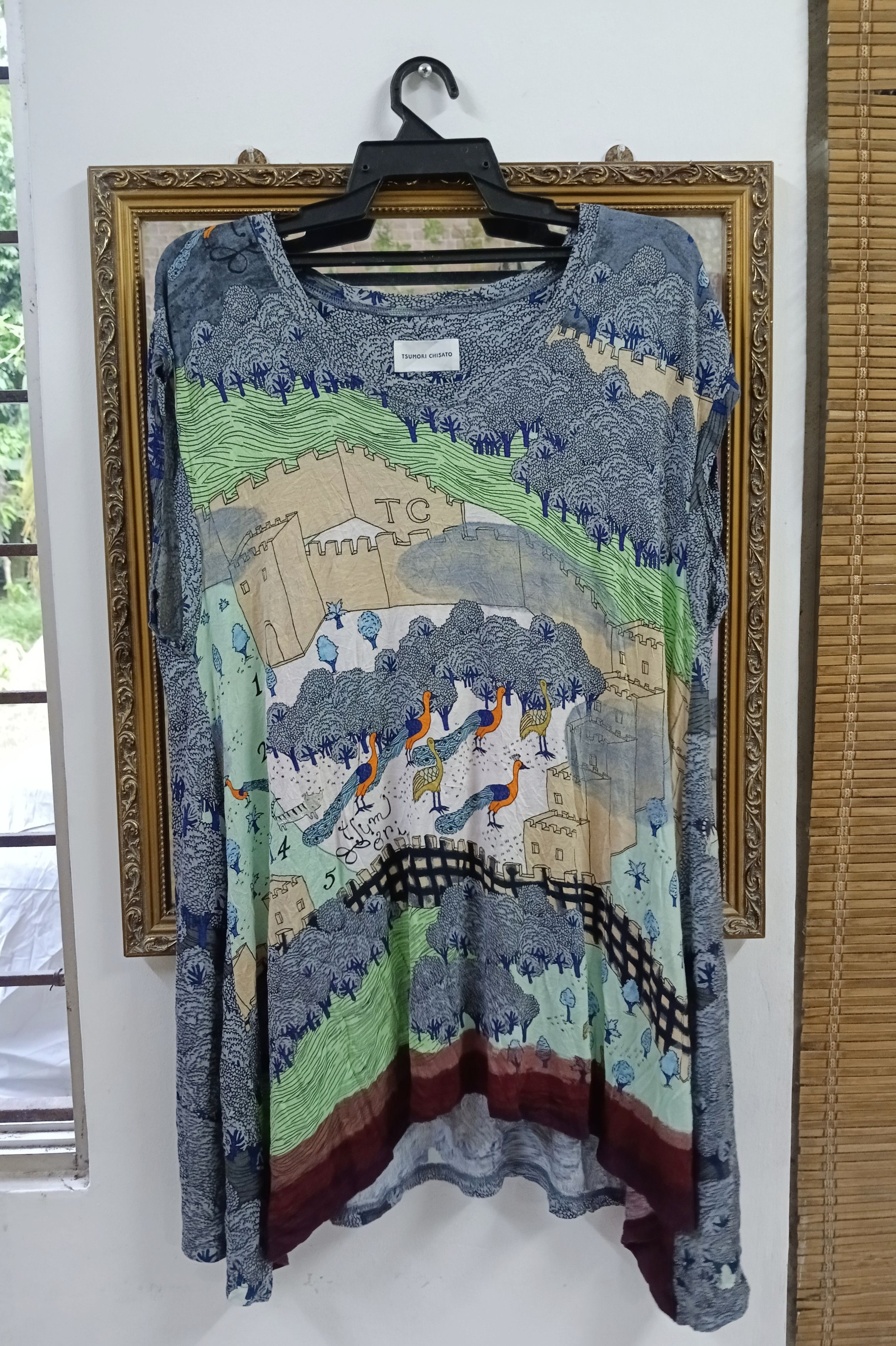 Issey Miyake × Tsumori Chisato ISSEY MIYAKI TSUMORI CHISATO FULLPRINT DRESS Size M / US 6-8 / IT 42-44 - 1 Thumbnail