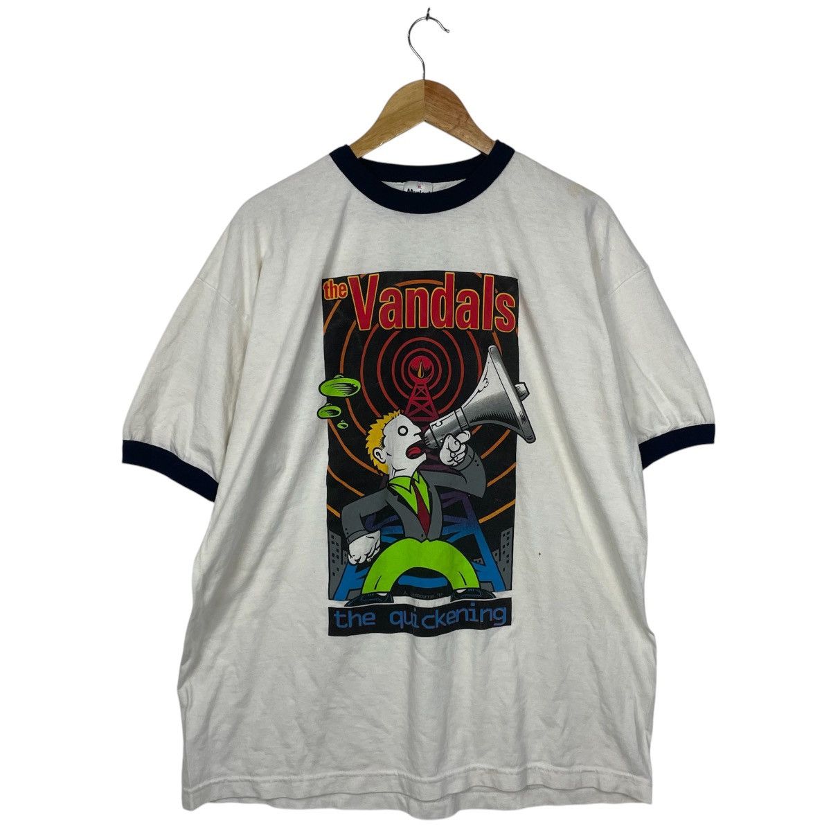Band Tees × Vintage Rare!! Vintage 1997 the vandals punk rock tour t shirt Size US XL / EU 56 / 4 - 1 Thumbnail