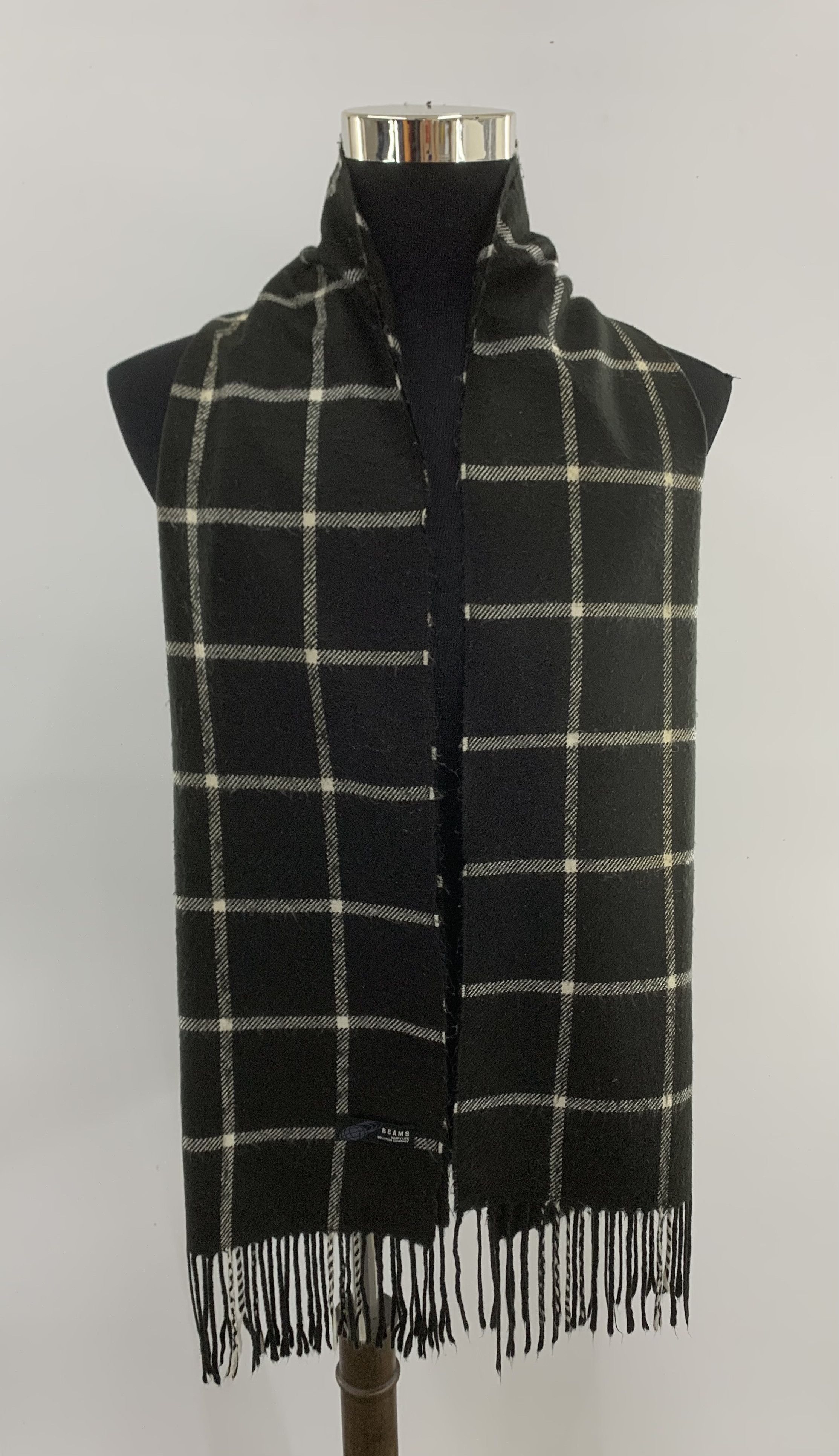 Beams Japan Beams Scarf Wool Muffler Neck Wrap TB1035 Size ONE SIZE - 1 Thumbnail