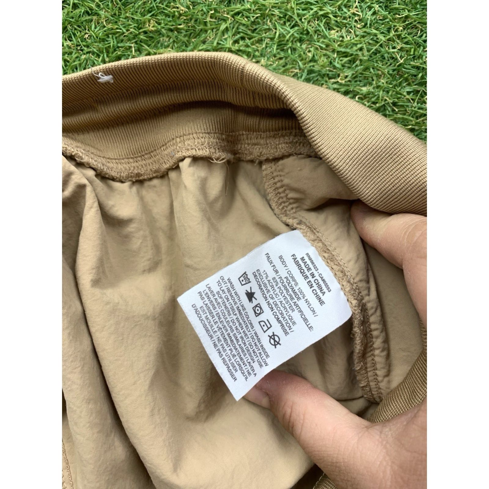 Nike Nike Joggers Women's M Tan Oversized Sweatpants Wide-Leg Athletic Paired With Nike Phoenix Logo Athleisure, Casual, Activewear Mens Womens Girls Size 32" / US 10 / IT 46 - 4 Thumbnail