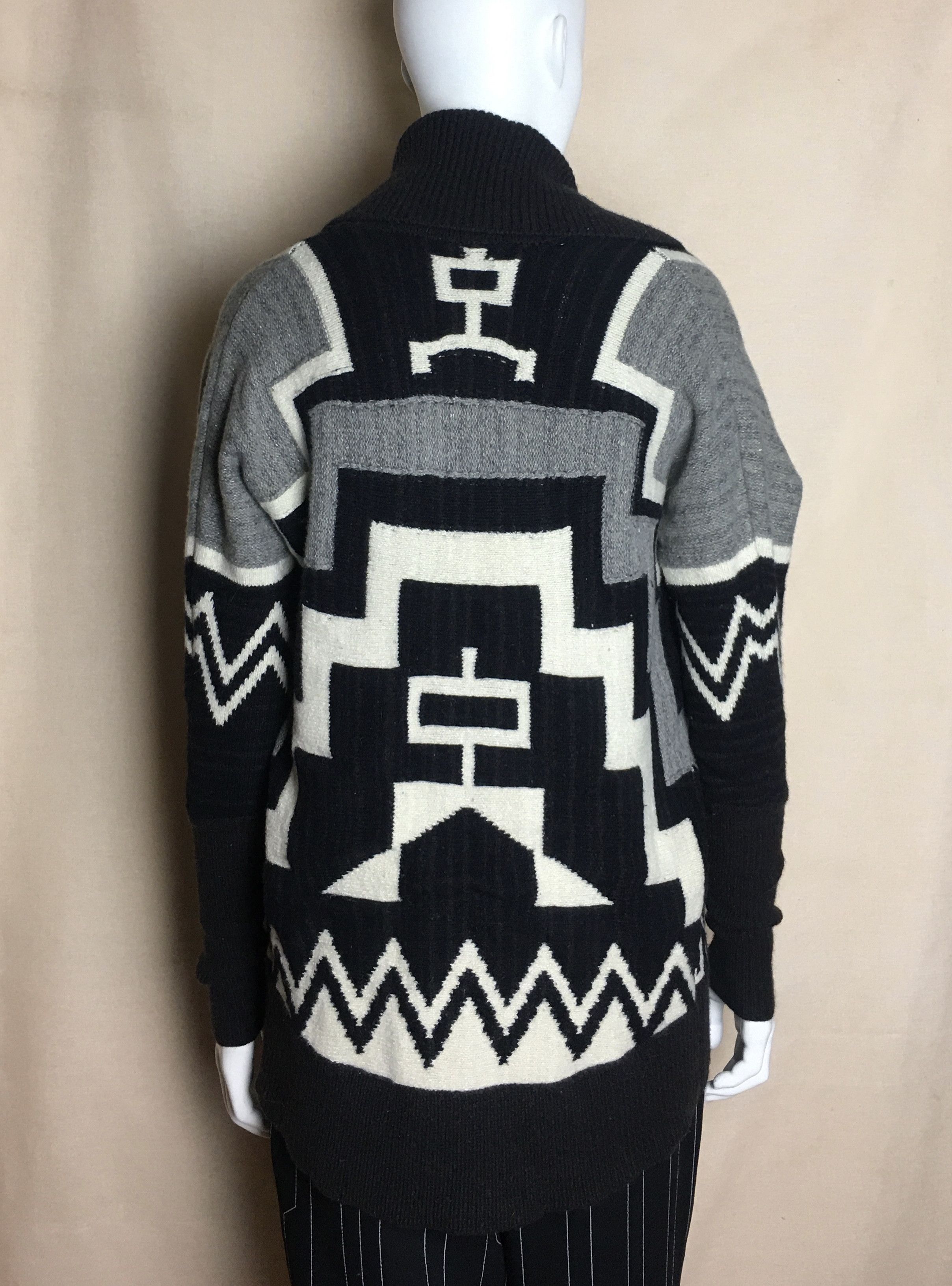Ralph Lauren Ralph Lauren Aztec Indian Wool Silk Cashmere Cardigan M Size M / US 6-8 / IT 42-44 - 4 Thumbnail