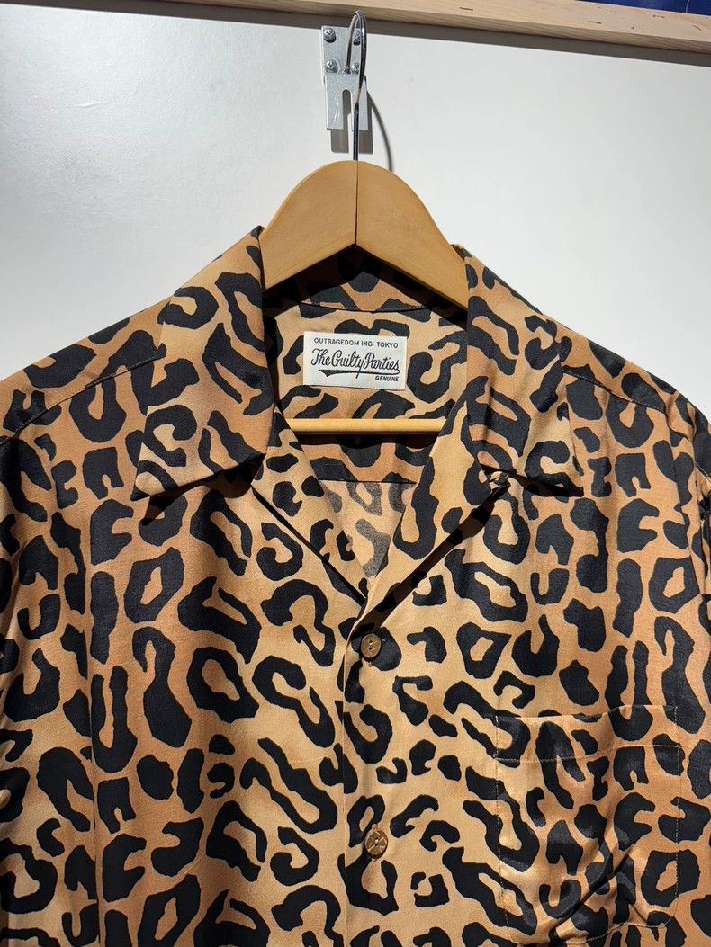 Wacko Maria WACKO MARIA Leopard Print Hawaiian Short Sleeve Shirt, Sil Size US XL / EU 56 / 4 - 2 Thumbnail