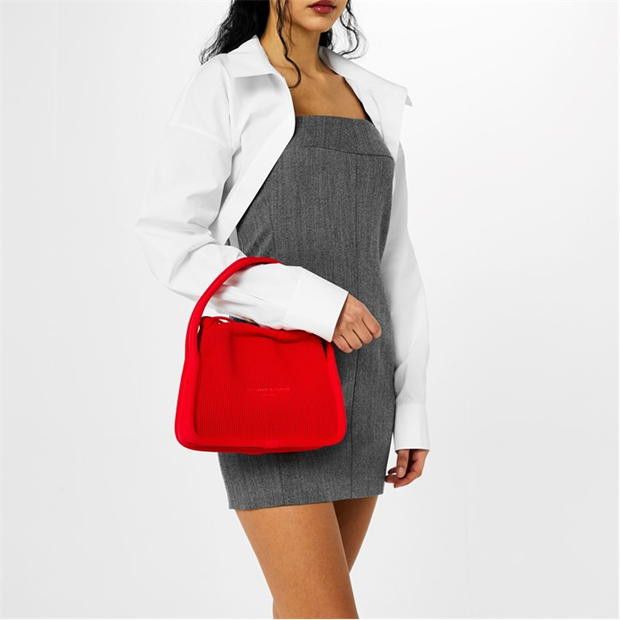 Alexander Wang o1g2r1mq0824 Size: OS / Ryan Small Bag in Red Size ONE SIZE - 4 Thumbnail