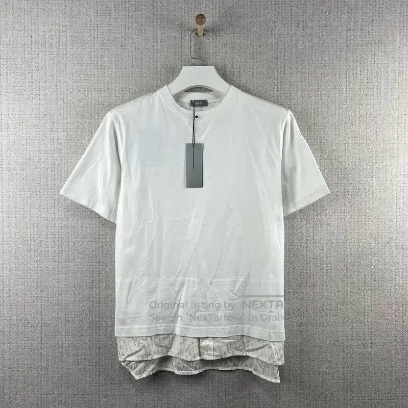 Dior Dior Men's White Cotton Logo T-Shirt . Size US XS / EU 42 / 0 - 1 Thumbnail