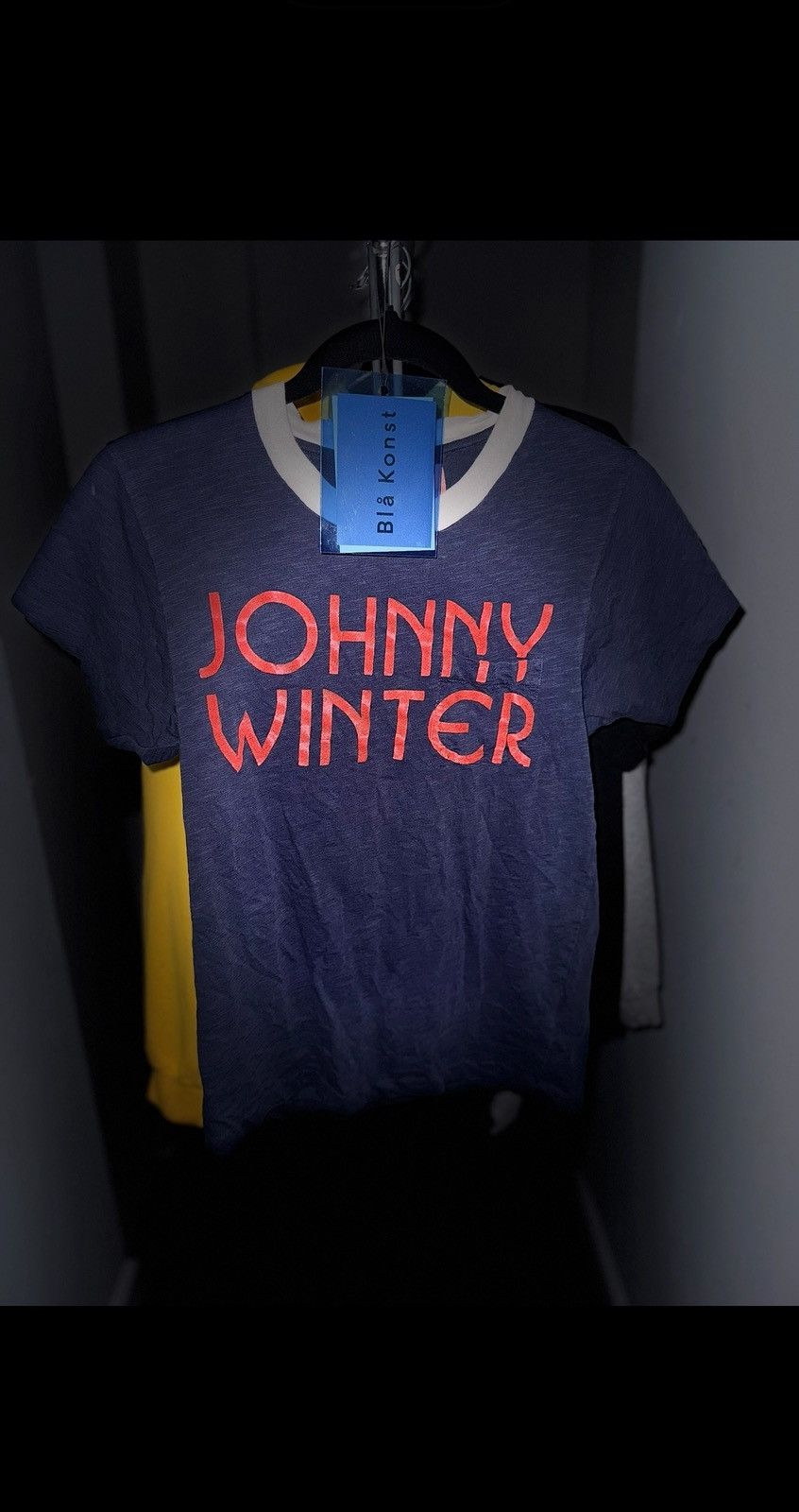 Acne Studios Acne Studios Navy Bla Konst Johnny Winter T-Shirt Size US S / EU 44-46 / 1 - 1 Thumbnail