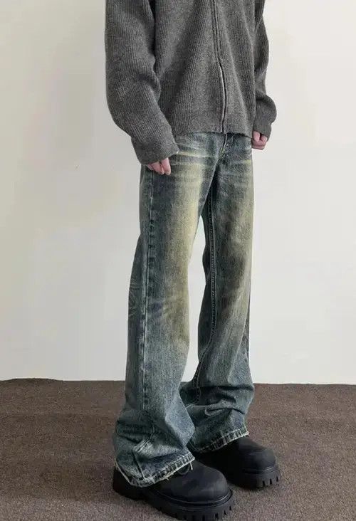 Other Vintage Wash Blue Jeans Size US 30 / EU 46 - 4 Thumbnail
