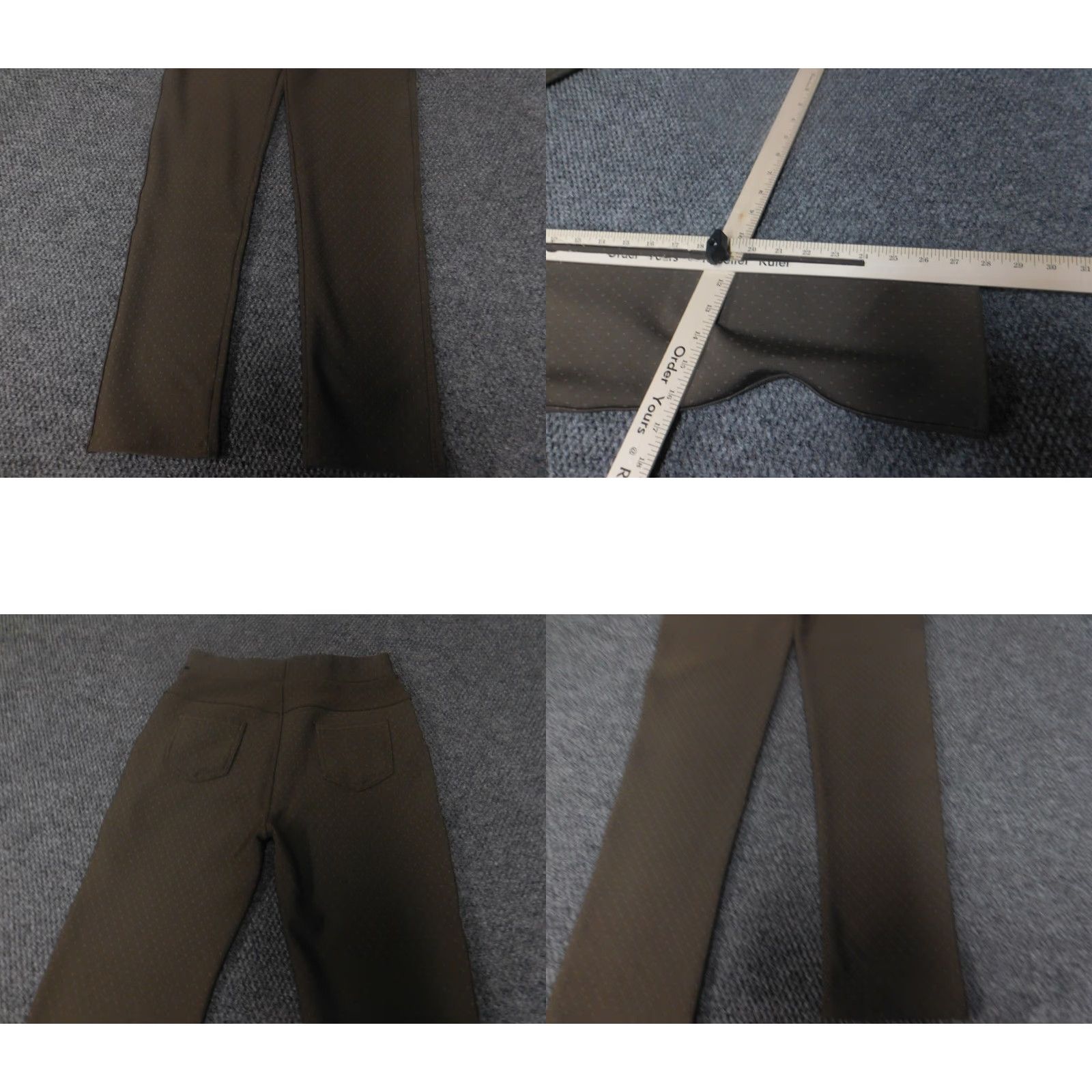 Old Navy Old Navy Womens Pants Regular 26 Brown Straight Stretch Chino 28in Inseam Vintage No Size 27" / US 4 / IT 40 - 8 Thumbnail