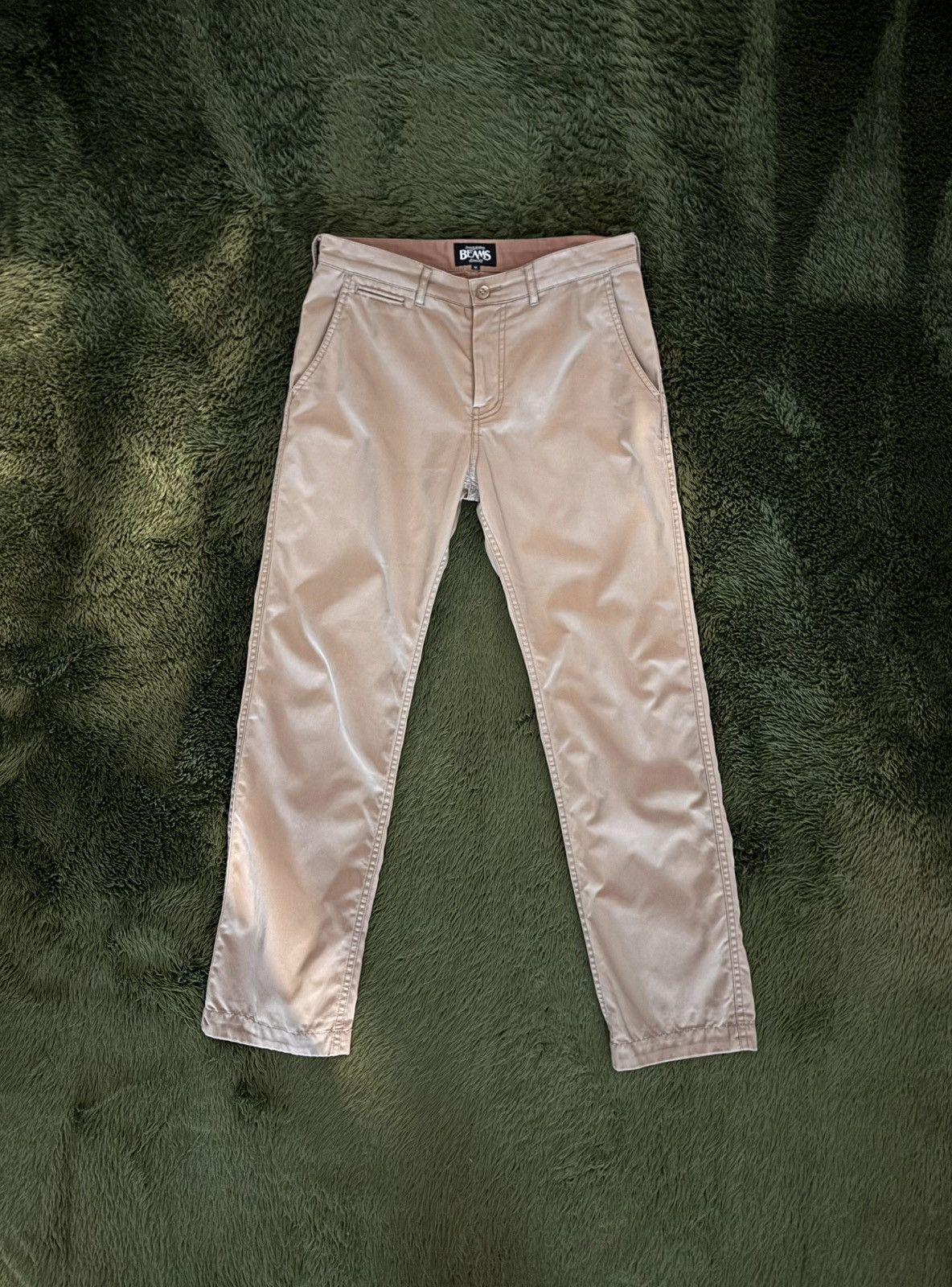 Beams Japan [M] Beams Japan Cotton Chino Pants Beige Size US 32 / EU 48 - 1 Thumbnail