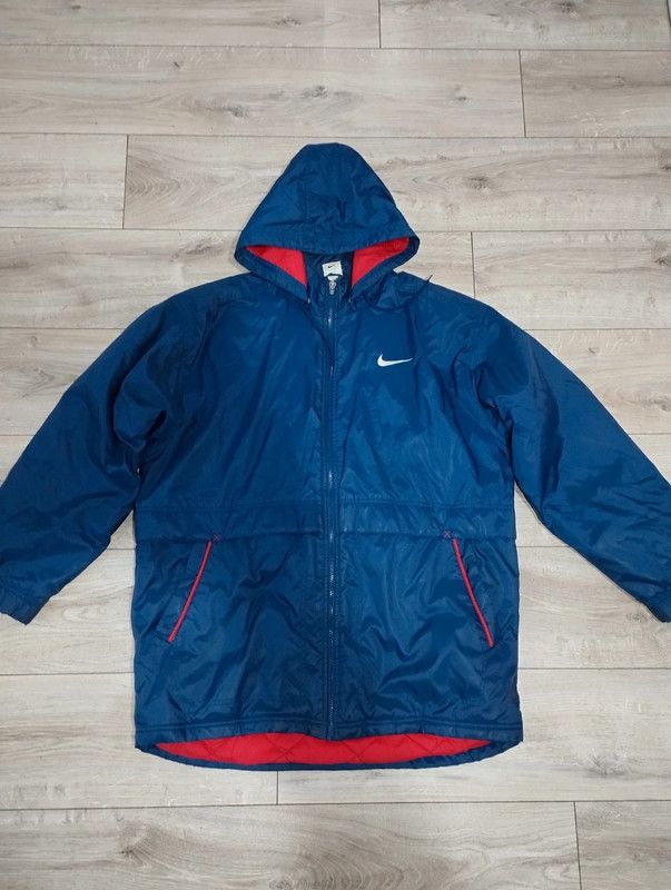 Nike Nike vintage 90s jacket retro size M navy Size US M / EU 48-50 / 2 - 3 Thumbnail