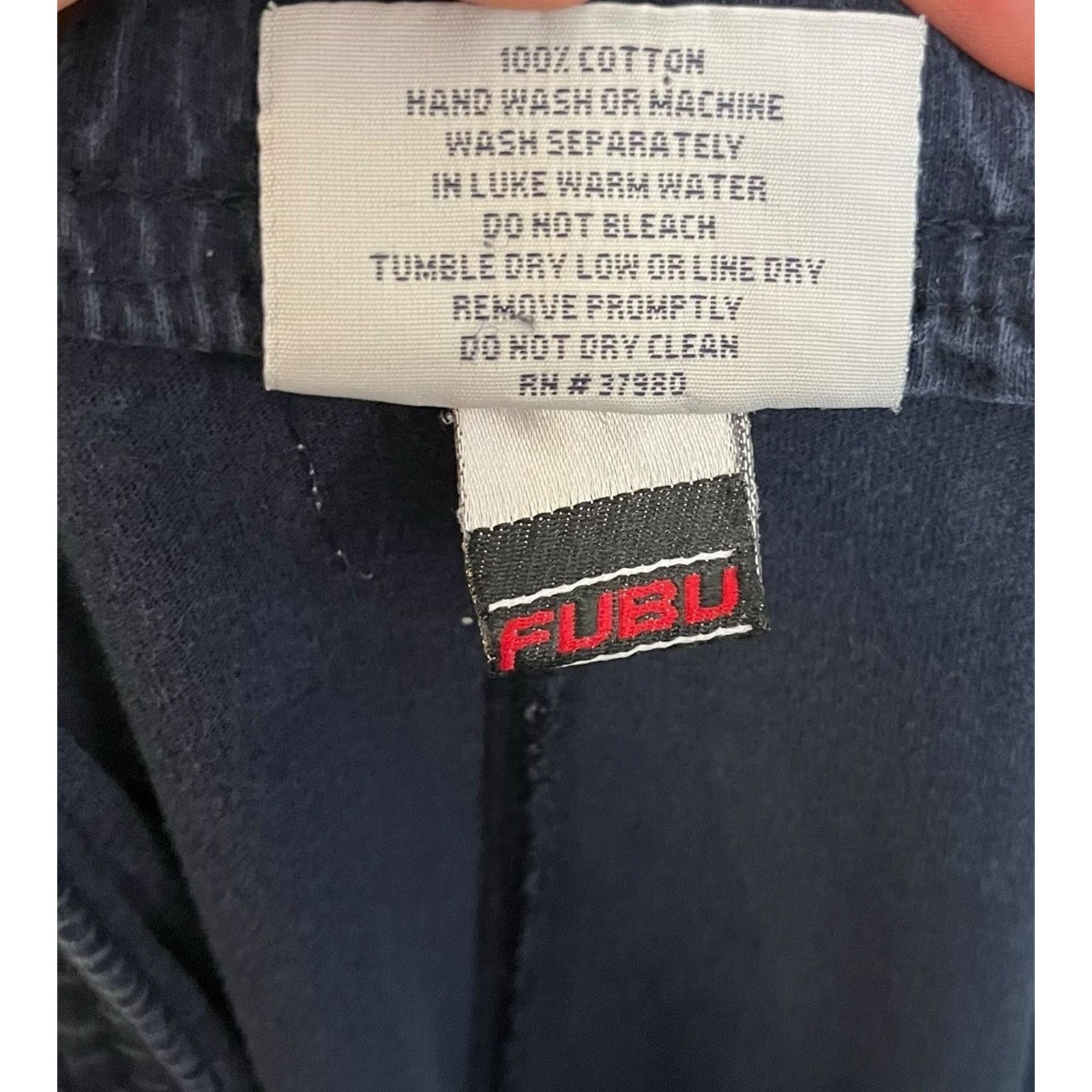 Fubu × Vintage Platinum Fubu | Vintage Y2K Fat Albert Sweatpants Size US 34 / EU 50 - 7 Thumbnail