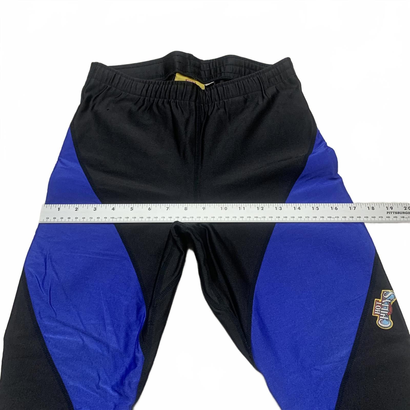 Other Hot Chillys Men's Size Large Black Royal Blue Athletic Pants Size ONE SIZE - 8 Thumbnail