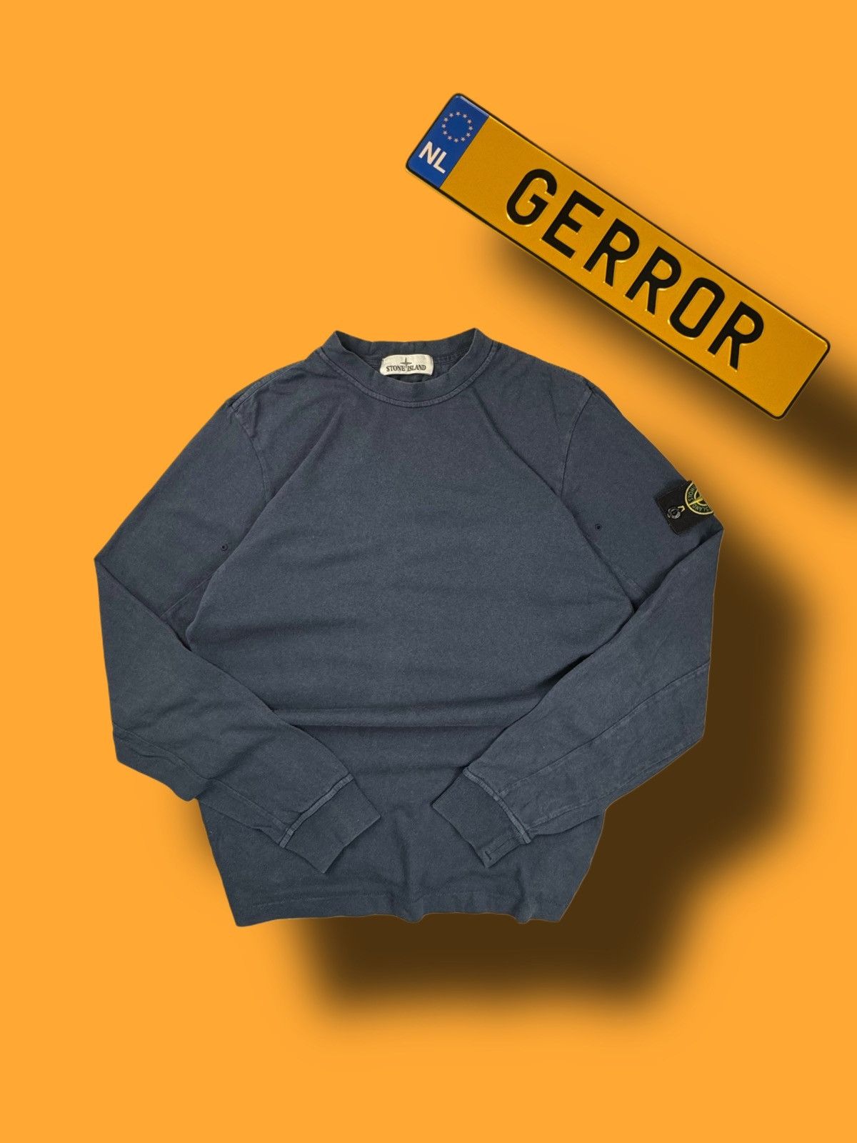 Stone Island × Vintage STONE ISLAND VINTAGE BASIC LOGO SWEATSHIRT Size US M / EU 48-50 / 2 - 1 Thumbnail