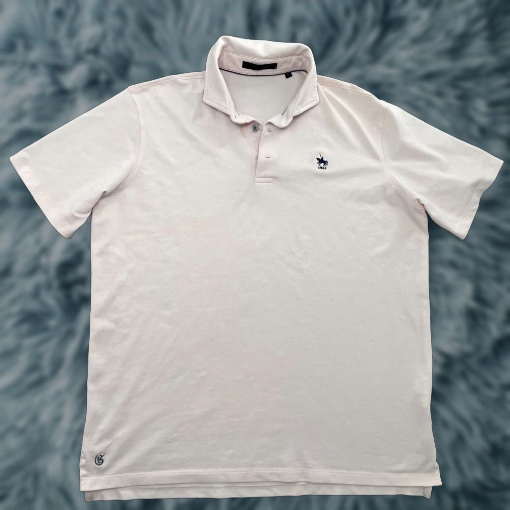 Vintage VINTAGE Greyson Shirt Adult Large Pink Polo Chartwell Golf Country Club Logo Mens L Size US L / EU 52-54 / 3 - 1 Thumbnail