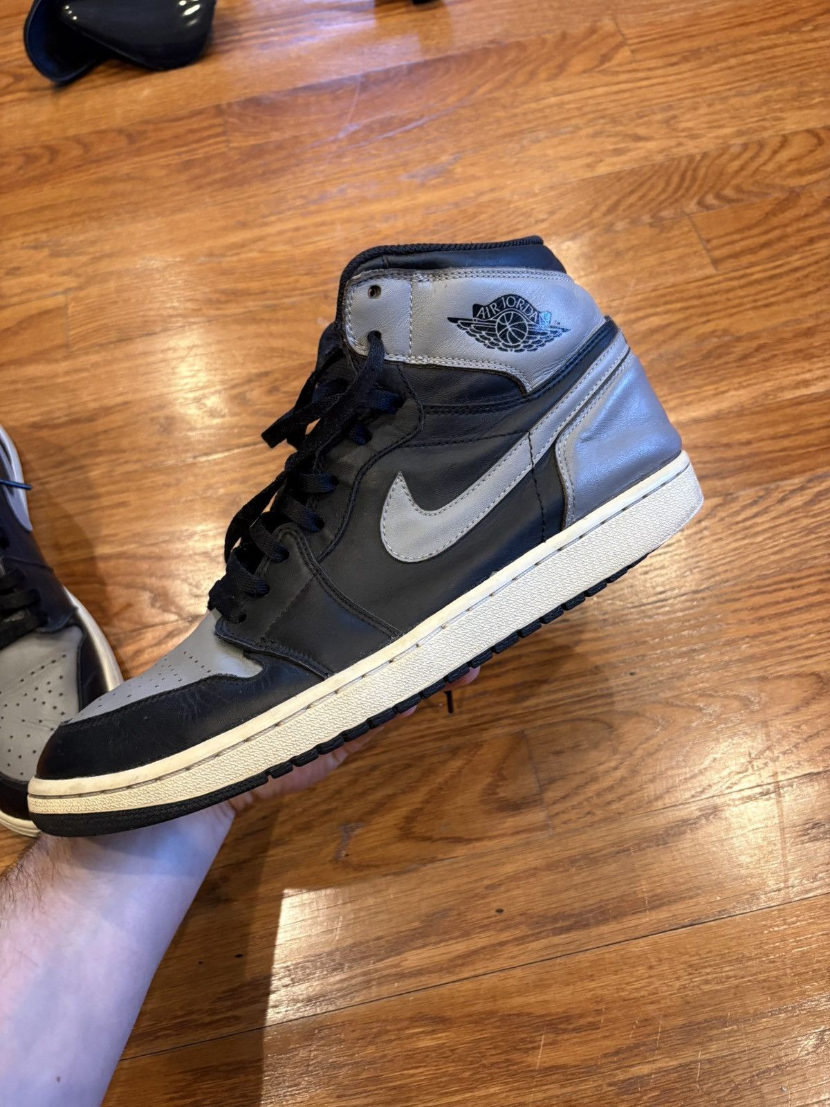 Nike 2013 Jordan 1 Shadow Size US 12 / EU 45 - 4 Thumbnail