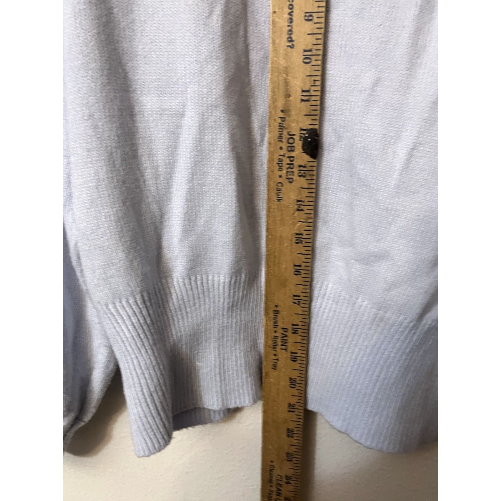 French Connection French Connection Sweater - Women - XS - Blue - Puff Sleeve - Crew Neck - Cropped - Solid Knit Pullover Size XS / US 0-2 / IT 36-38 - 5 Thumbnail