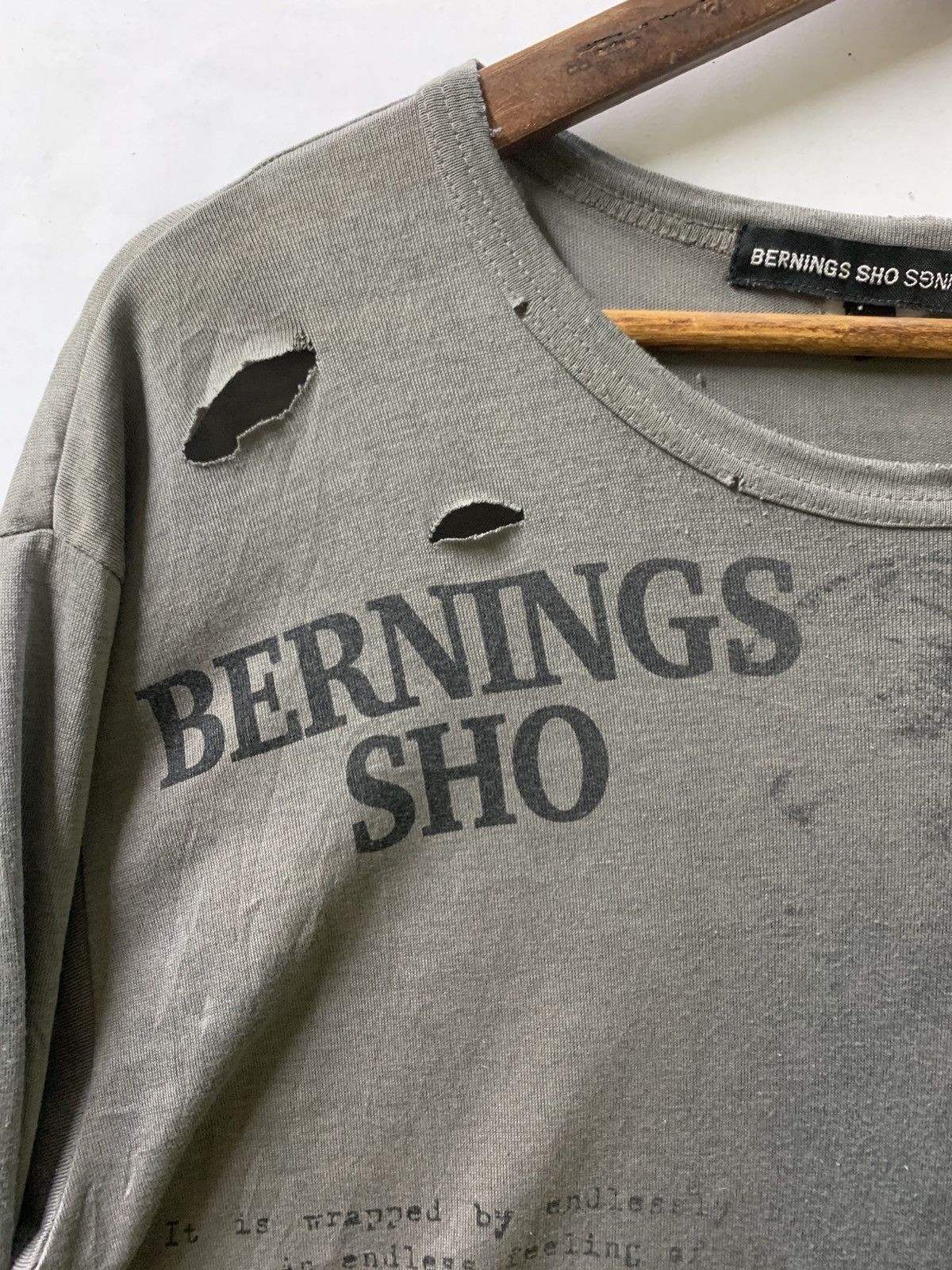 Japanese Brand BERNINGS SHO TEE Size US L / EU 52-54 / 3 - 13 Thumbnail