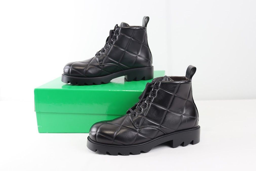 Bottega Veneta o1rshd Q.1 Quilted Strut Boots in Black Size US 10 / EU 43 - 13 Thumbnail