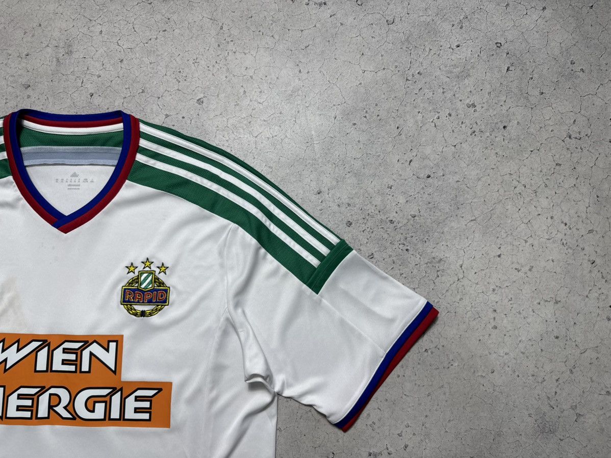 Adidas × Vintage Adidas FC Rapid Soccer Jersey 2014/2016 Football Size US XL / EU 56 / 4 - 3 Thumbnail