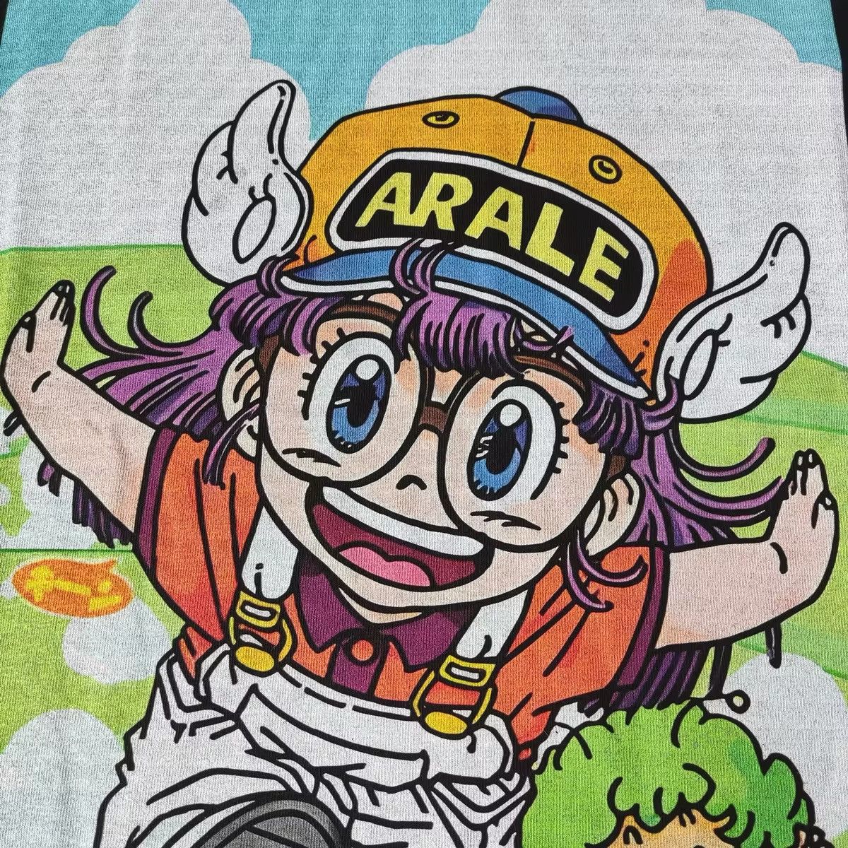 Japanese Brand × Vintage Classic Anime "ARALE" Graphics Printed Casual T Shirt Size US XL / EU 56 / 4 - 3 Thumbnail