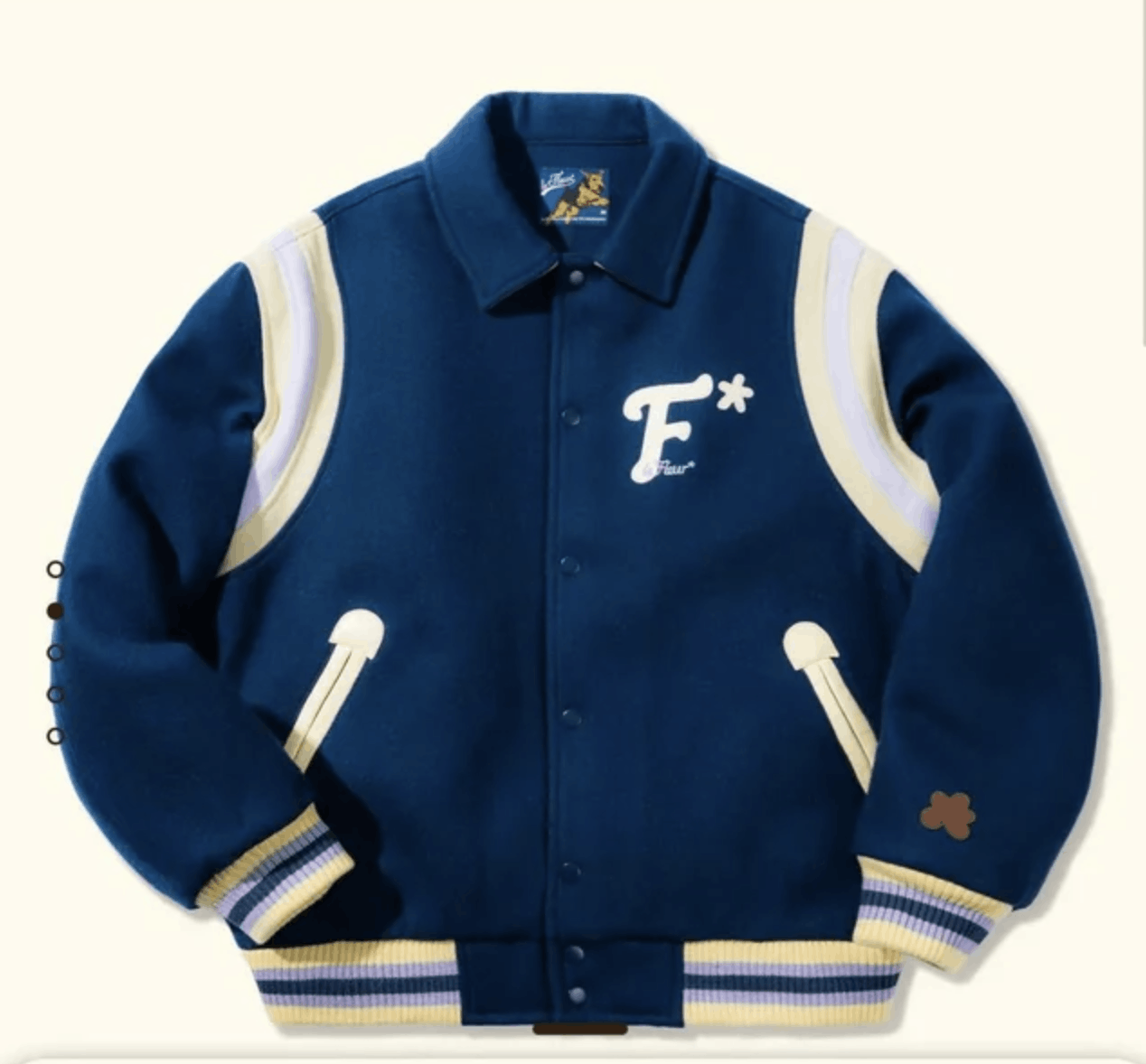 Golf le Fleur Golf Le Fleur* Patch Varsity Jacket Navy Size US S / EU 44-46 / 1 - 1 Thumbnail