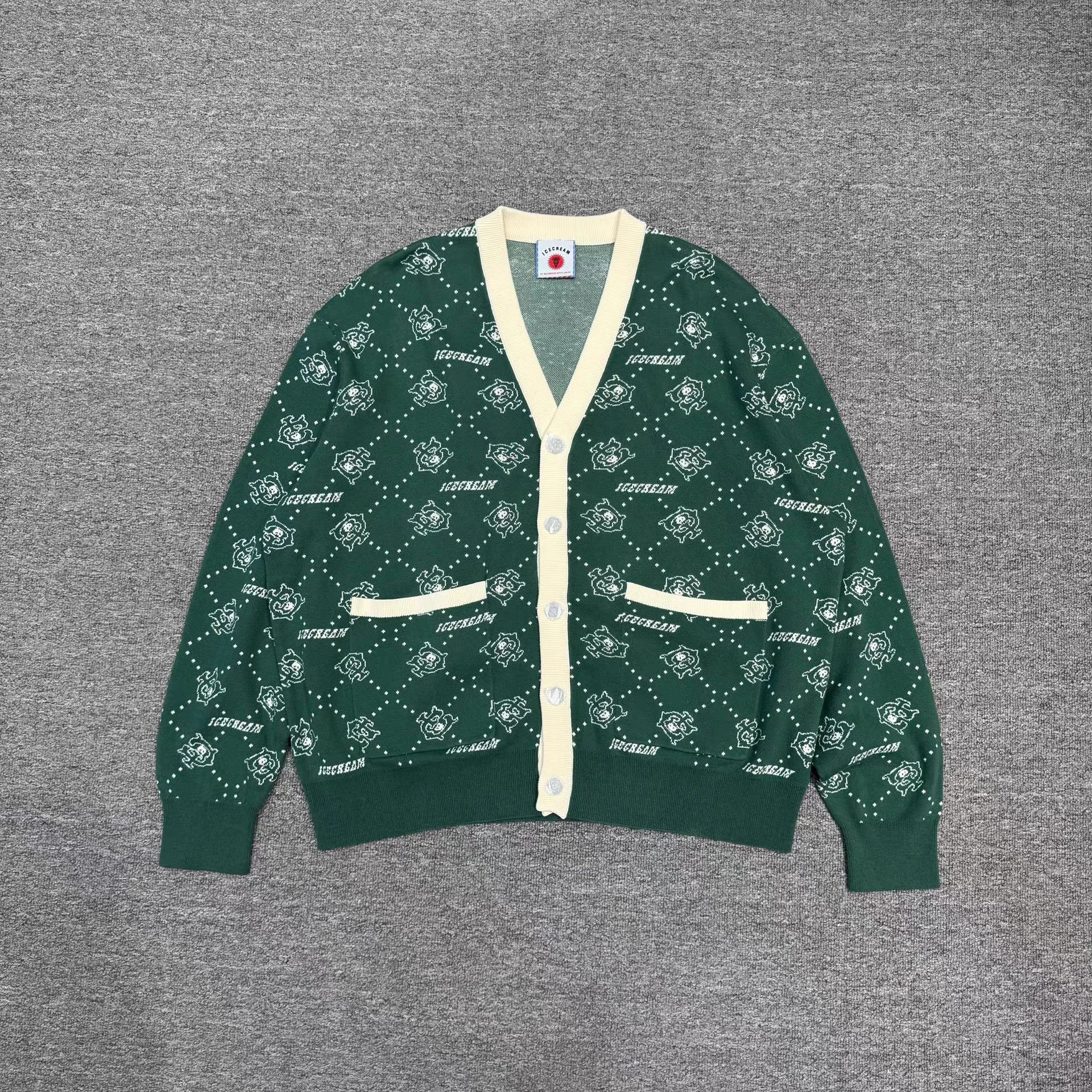 Billionaire Boys Club BBC Knitted Cardigan。 Q5 Size US L / EU 52-54 / 3 - 1 Thumbnail