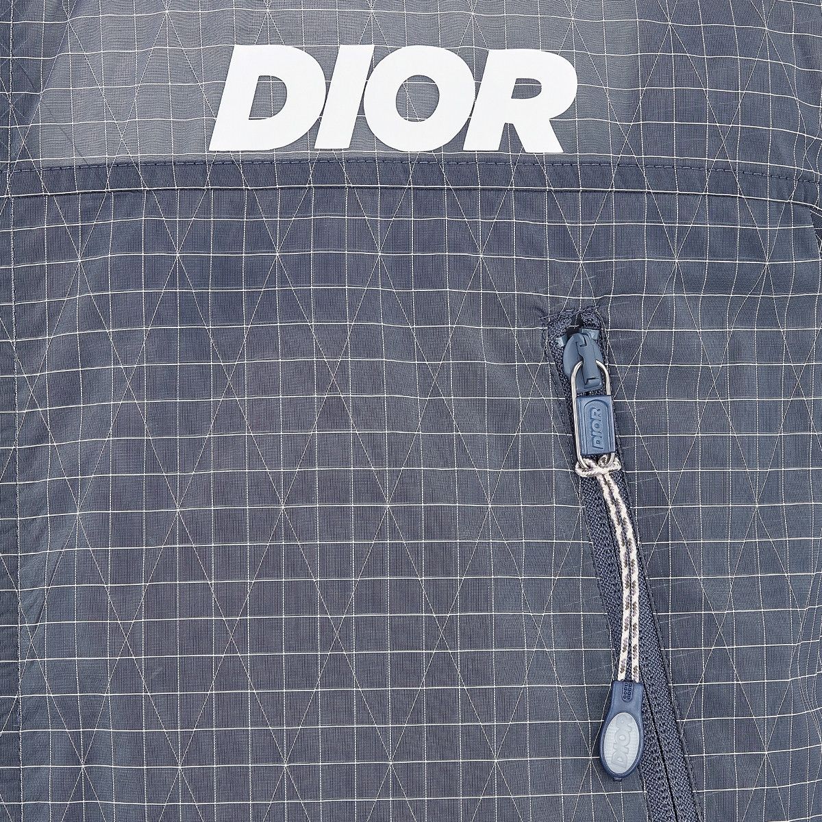 Dior o1bcso1str0226 Hooded Blouson Jacket in Blue Size US L / EU 52-54 / 3 - 3 Thumbnail