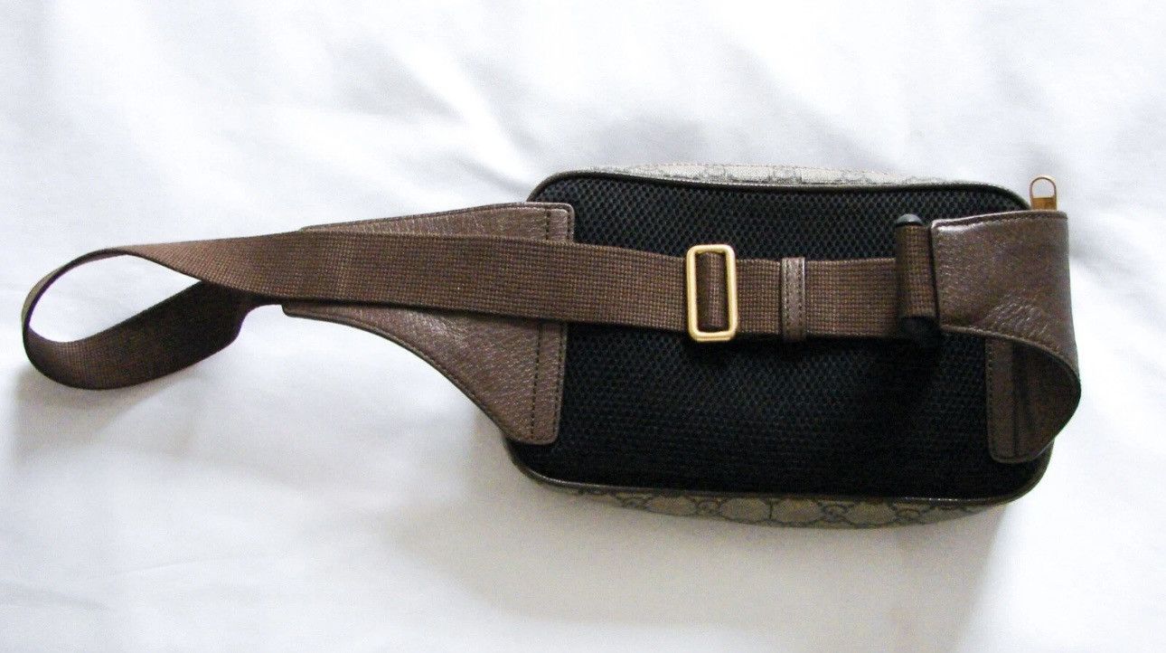 Gucci GUCCI GG Supreme Ophidia Beige Belt Body Bag Fanny Pack Size ONE SIZE - 5 Thumbnail