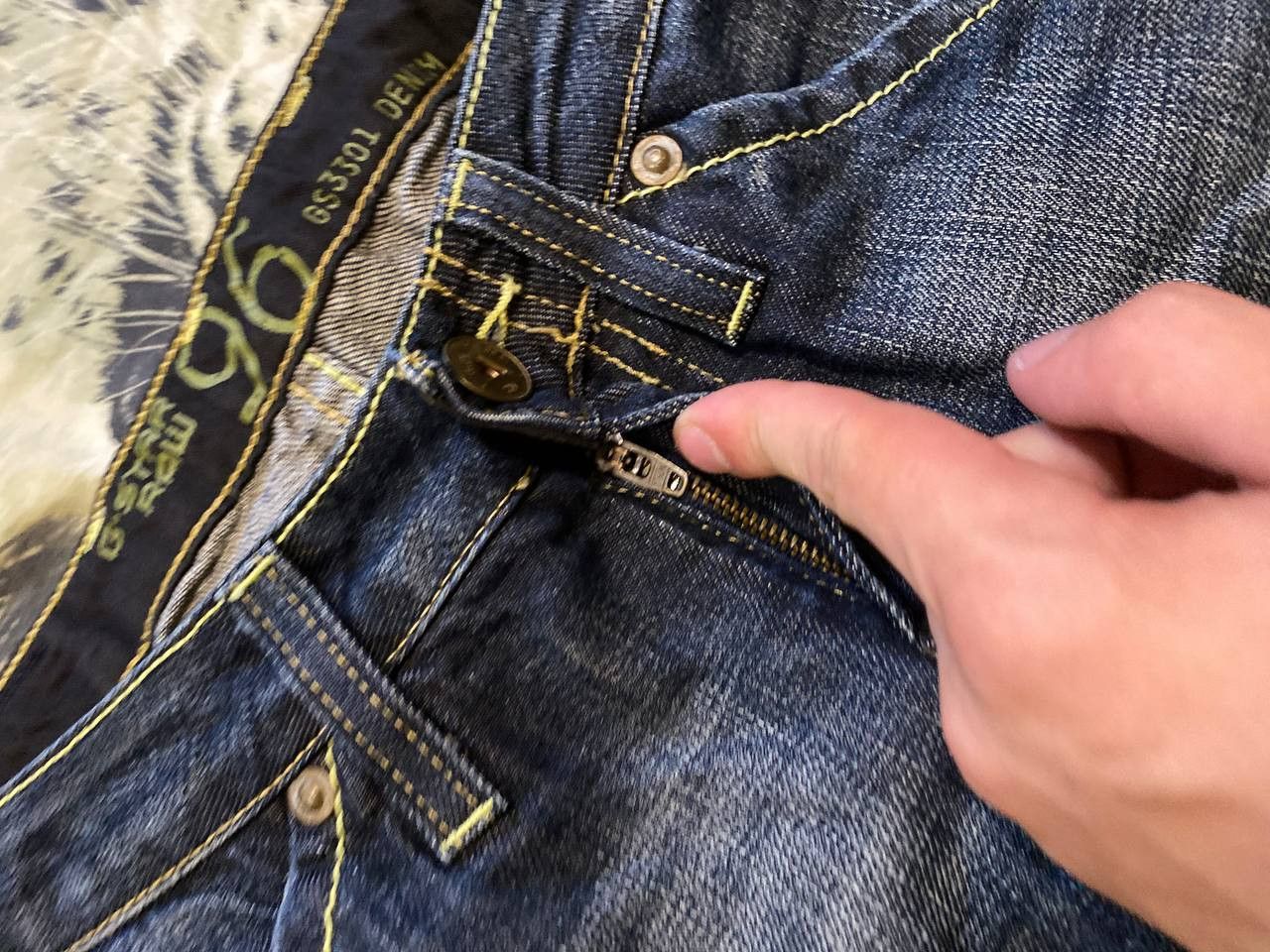 G-Star denim pants G-Star Raw streetwear big logo Y2K vintage jeans Size US 26 / EU 42 - 22 Thumbnail