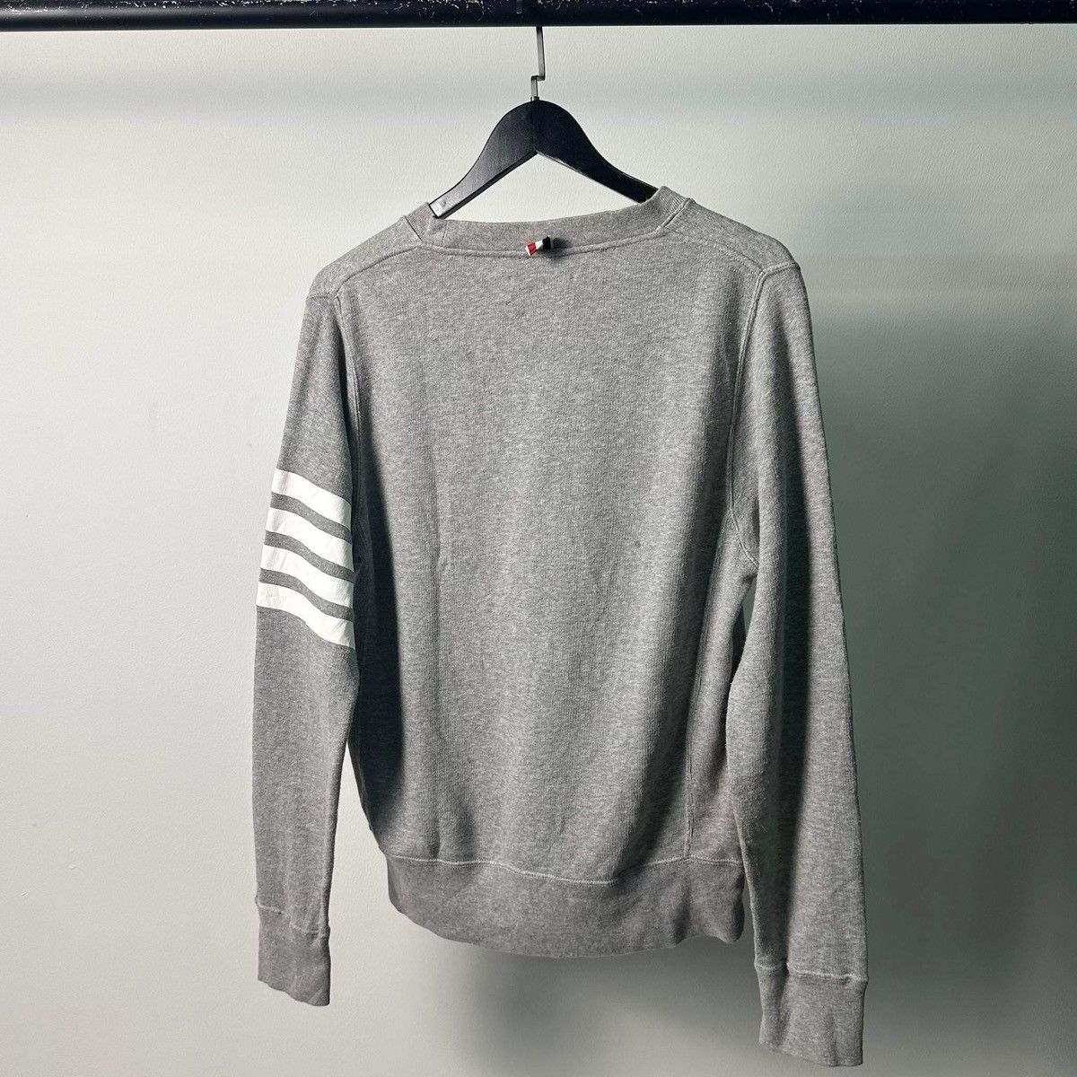 Thom Browne THOM BROWNE 4 BAR SWEATER Size US M / EU 48-50 / 2 - 2 Thumbnail
