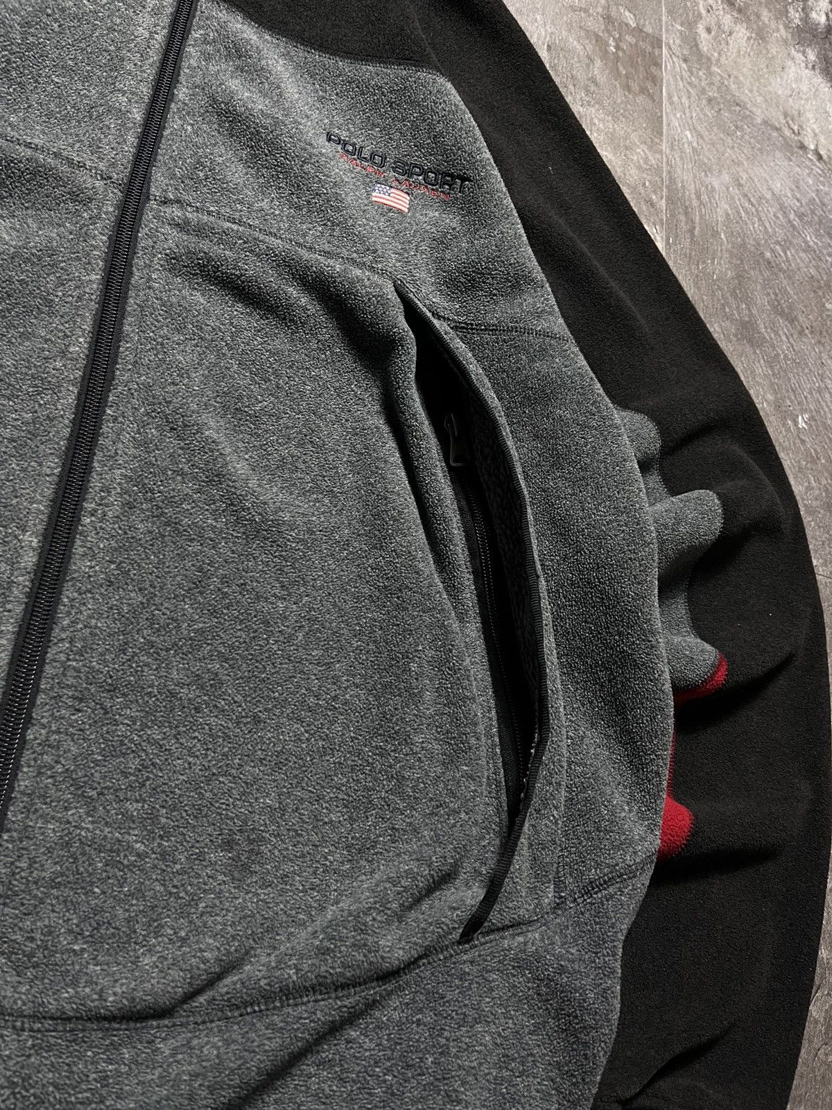 Polo Ralph Lauren Vintage 90s Polo Sport Ralph Lauren Fleece Zip Sweater Size US L / EU 52-54 / 3 - 4 Thumbnail