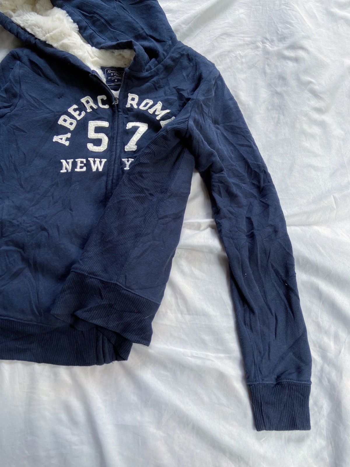 Abercrombie & Fitch ABERCOMBIE SHERPA ZIP HOODIE Size US M / EU 48-50 / 2 - 5 Thumbnail