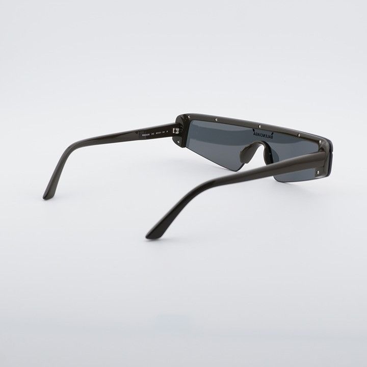 Balenciaga Balenciaga BB0003S 012 Sunglasses Brown Shield Frame Size ONE SIZE - 5 Thumbnail