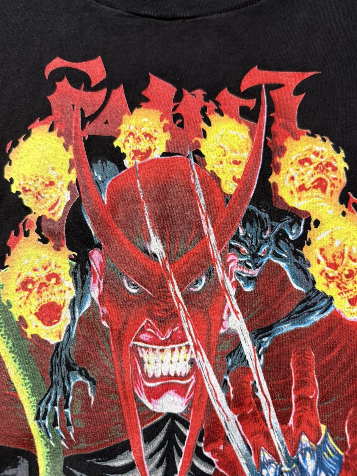 Other 90’s Vintage Faust Devil Comic Tee Size US XL / EU 56 / 4 - 4 Thumbnail