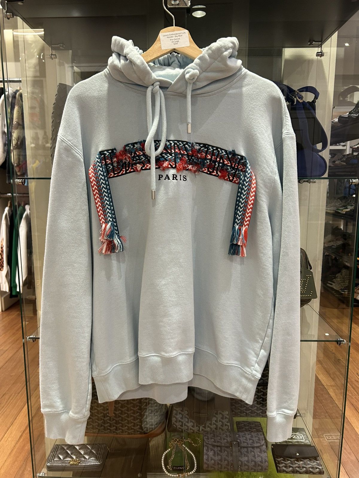 Lanvin Lanvin Curb Style Hoodie Size US XXL / EU 58 / 5 - 1 Thumbnail