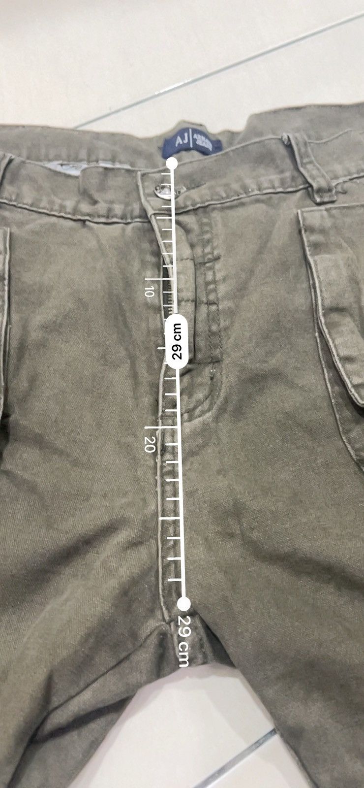 Armani × Vintage Armani Jeans - vintage cargo pants Size US 36 / EU 52 - 5 Thumbnail
