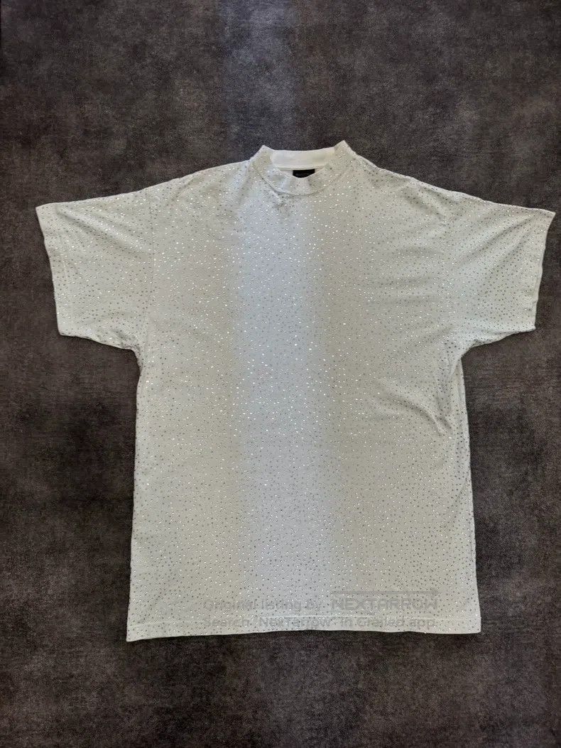 Balenciaga Balenciaga Starry Diamond Full Print Short Sleeve Size US S / EU 44-46 / 1 - 1 Thumbnail