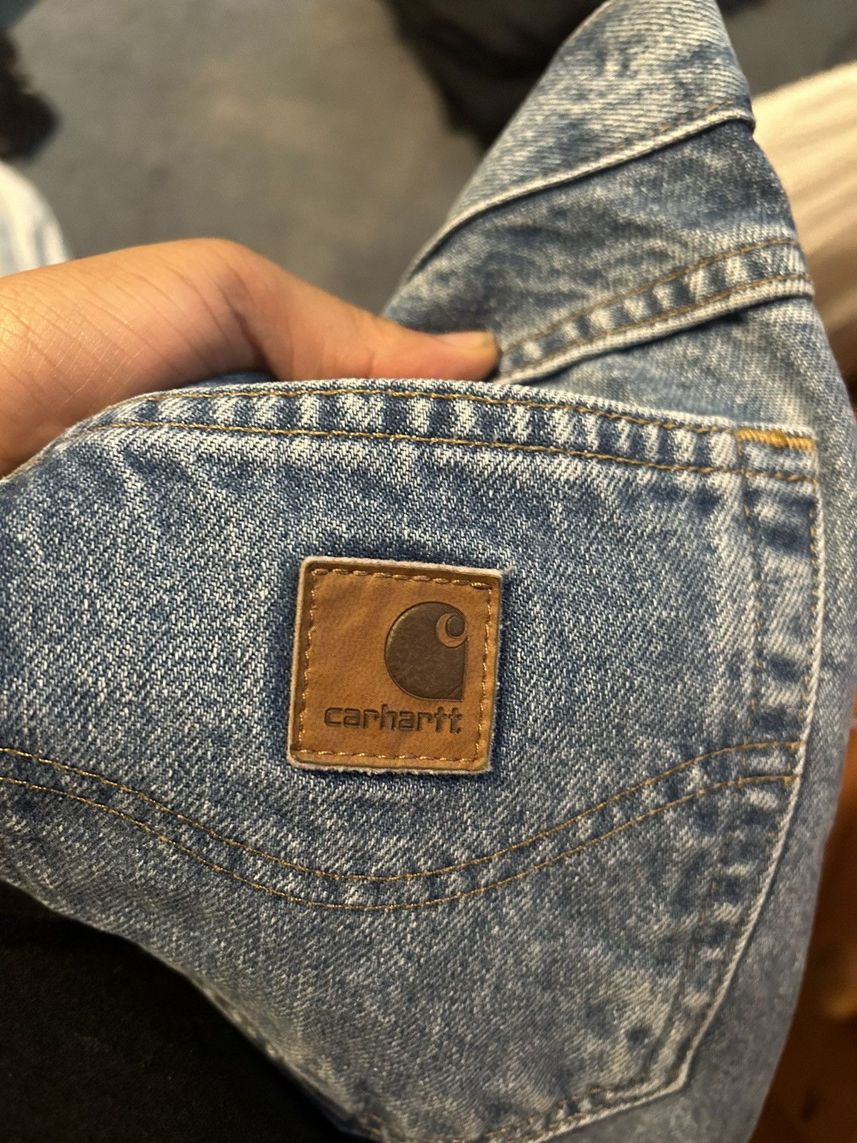 Carhartt × Vintage Carhartt Denim Jeans size 36 Size US 36 / EU 52 - 3 Thumbnail