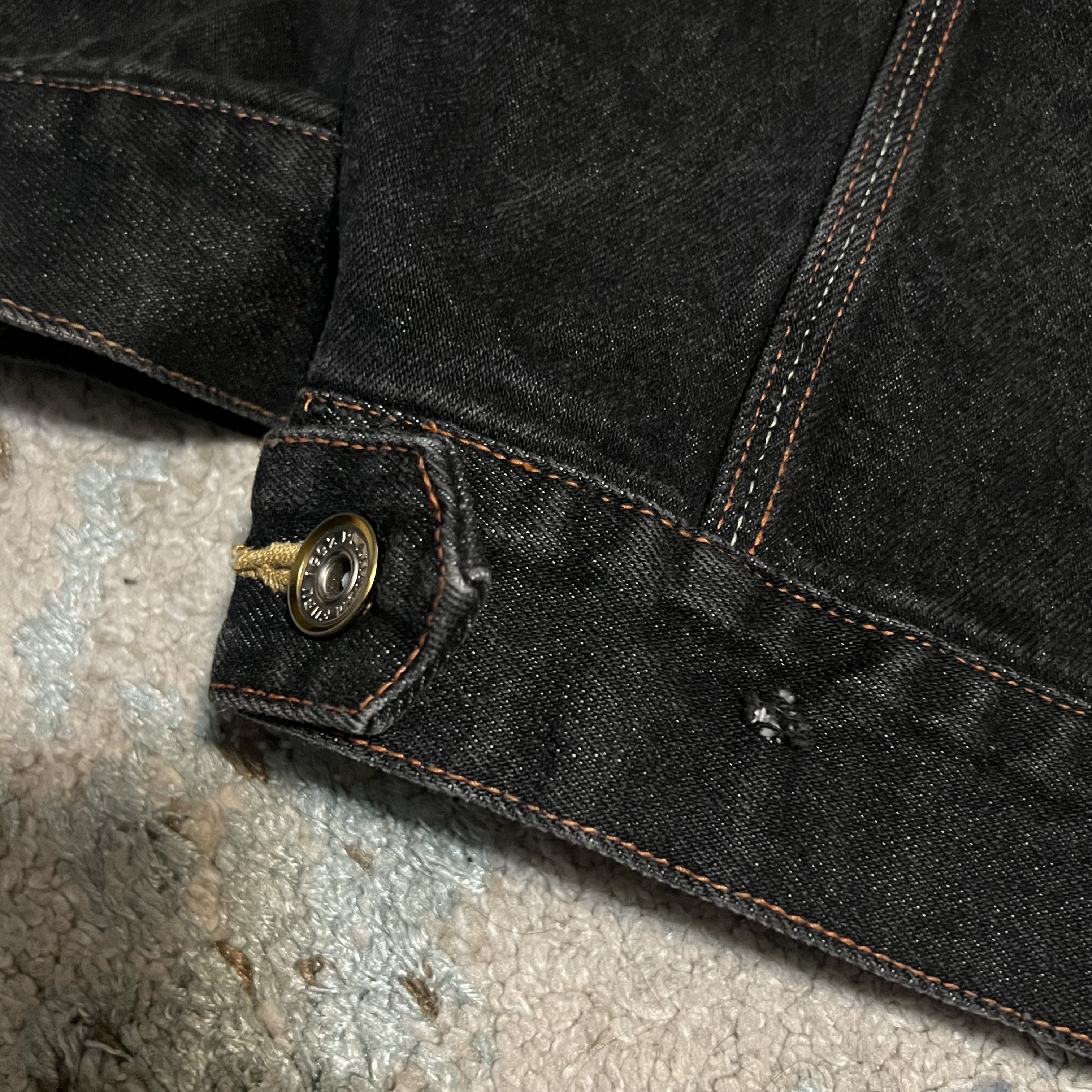 Fubu × Vintage Vintage Platinum FUBU Muhammad Ali Black Denim Jacket 3XL Size US XXL / EU 58 / 5 - 11 Thumbnail