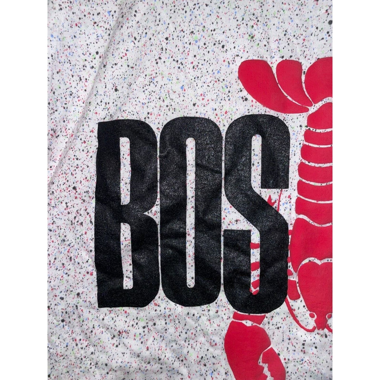 Jerzees Vintage Boston Shirt Lobster Tee USA Made 90s Large VTG Size US M / EU 48-50 / 2 - 2 Thumbnail