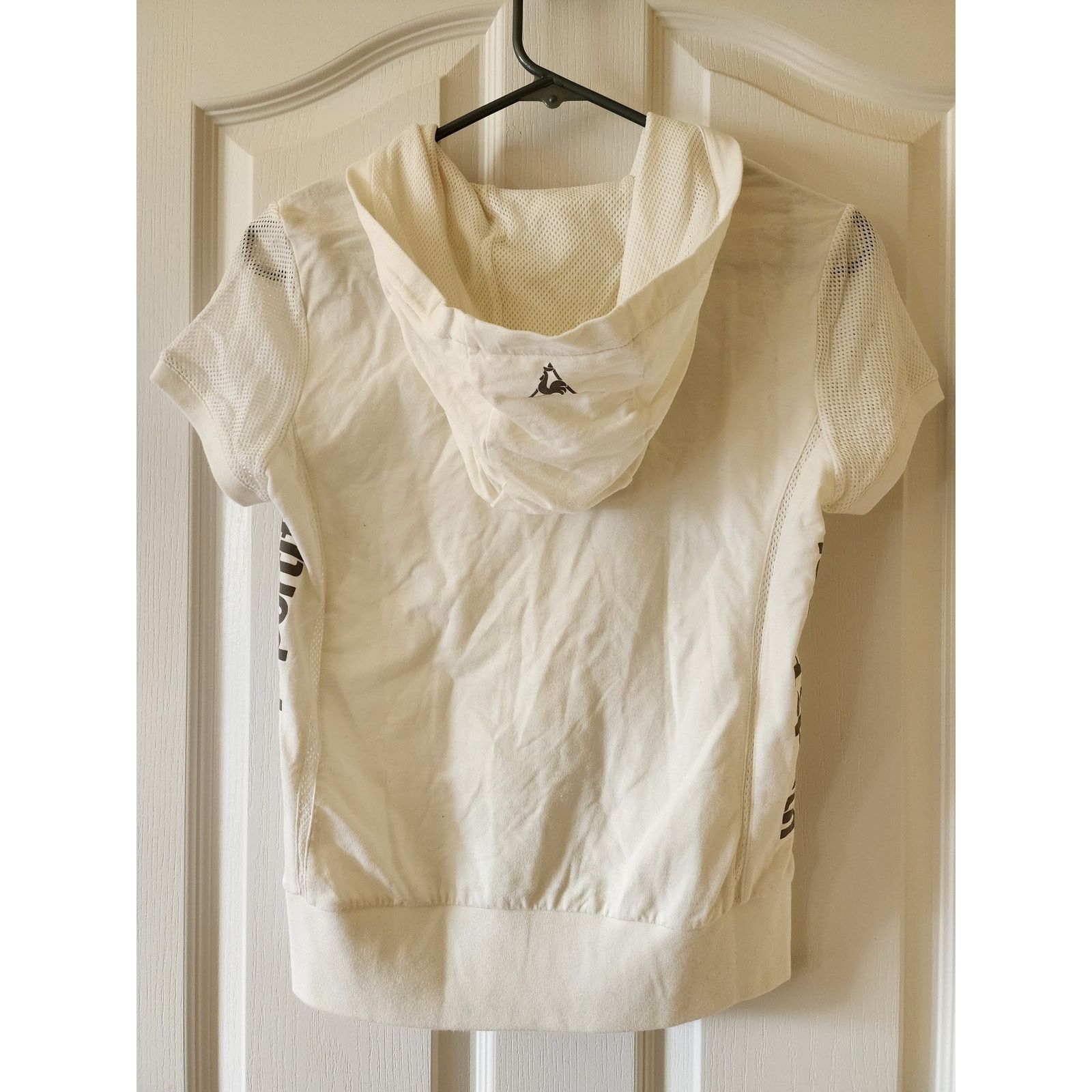 Le Coq Sportif Le Coq Sportif Short Sleeve Full Zip Hoodie Jacket White S Size S / US 4 / IT 40 - 2 Thumbnail