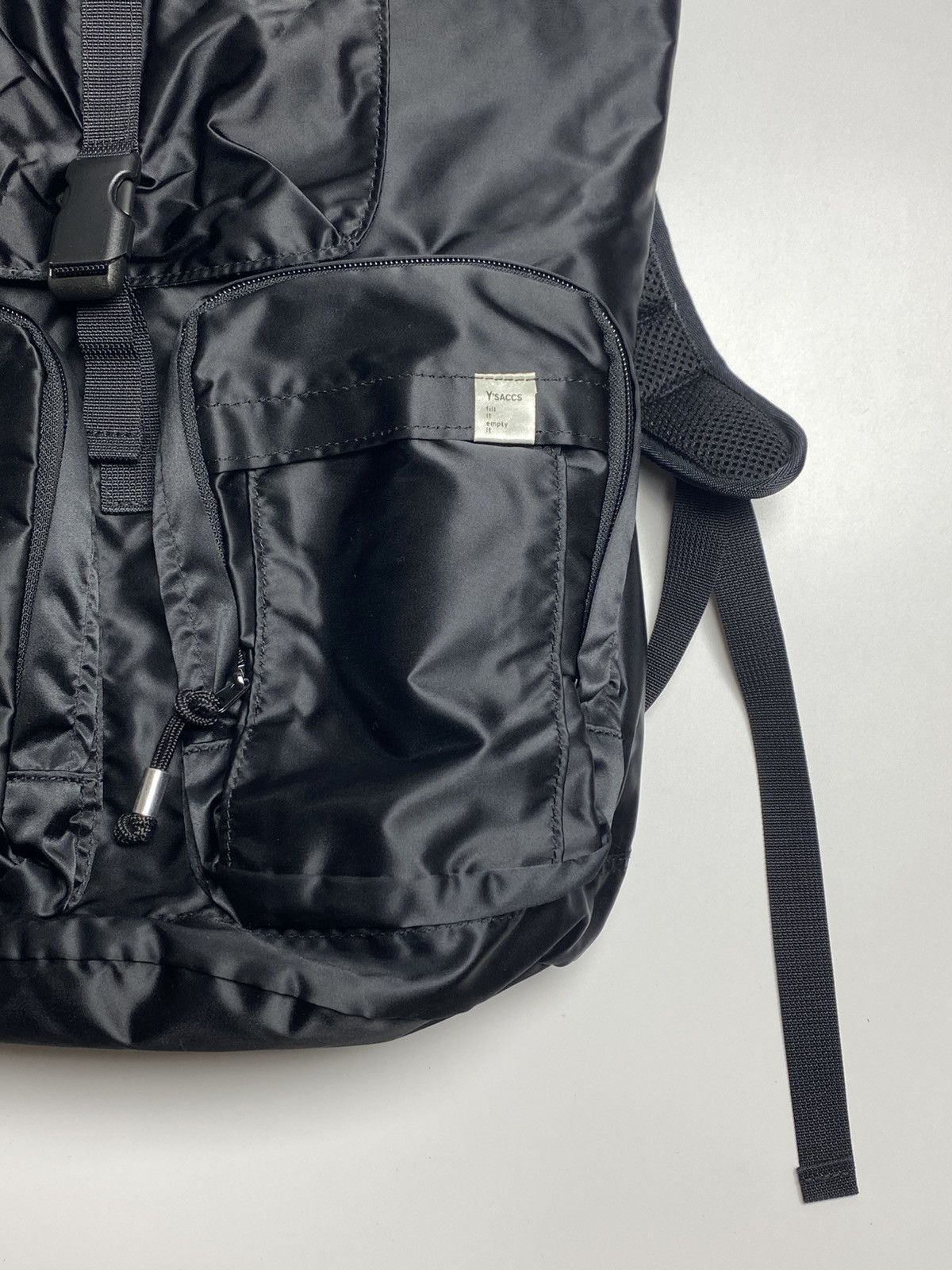 Yohji Yamamoto Yohji Yamamoto Nylon Backpack Size ONE SIZE - 5 Thumbnail