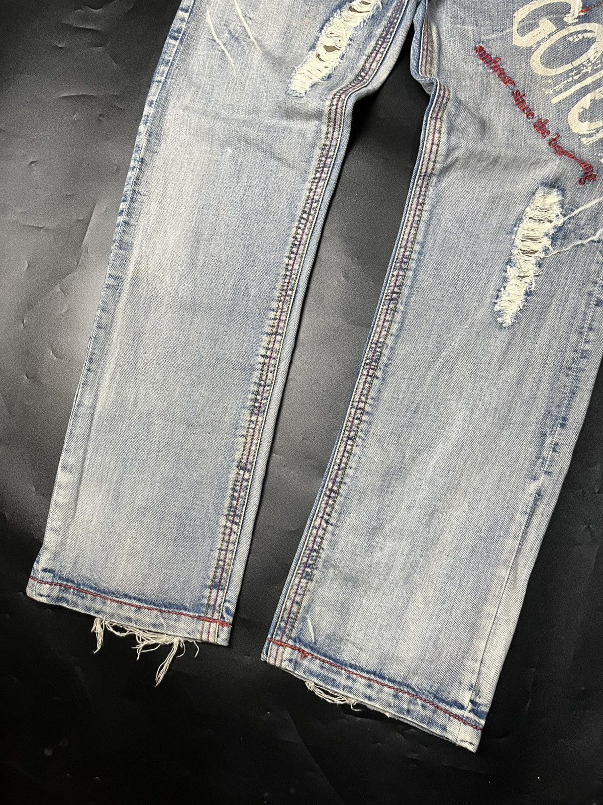 Hysteric Glamour Japanese Distressed Jeans Gotcha lgb style Size US 30 / EU 46 - 3 Thumbnail