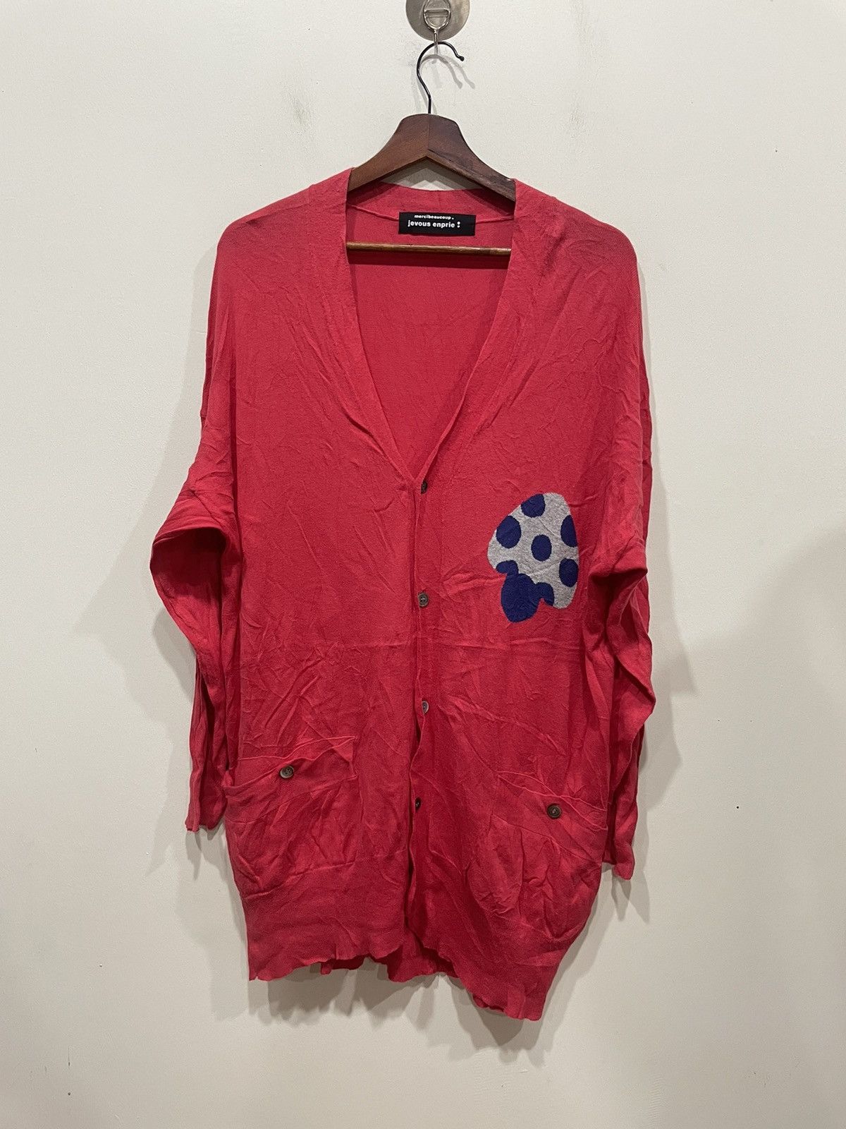 mercibeaucoup Mercibeaucoup Red Cardigan Size US L / EU 52-54 / 3 - 1 Thumbnail