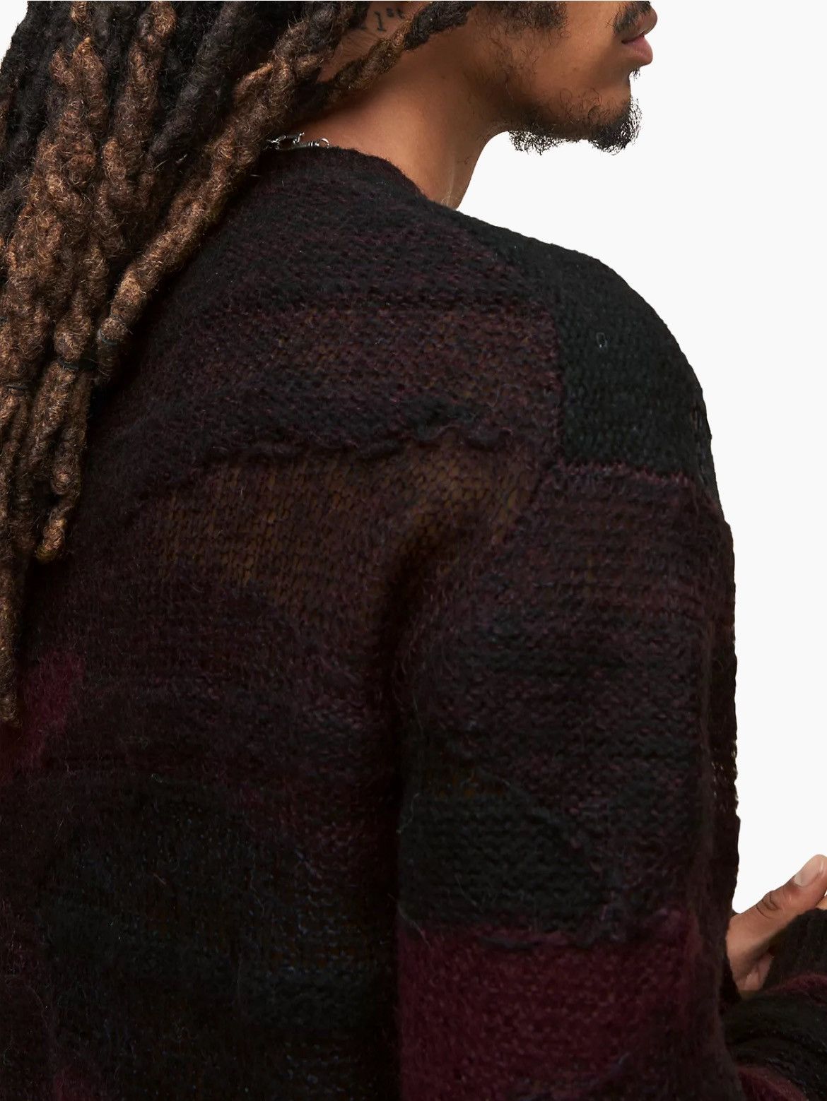 John Varvatos Wool blend stripe sweater. Medium Size US M / EU 48-50 / 2 - 4 Thumbnail