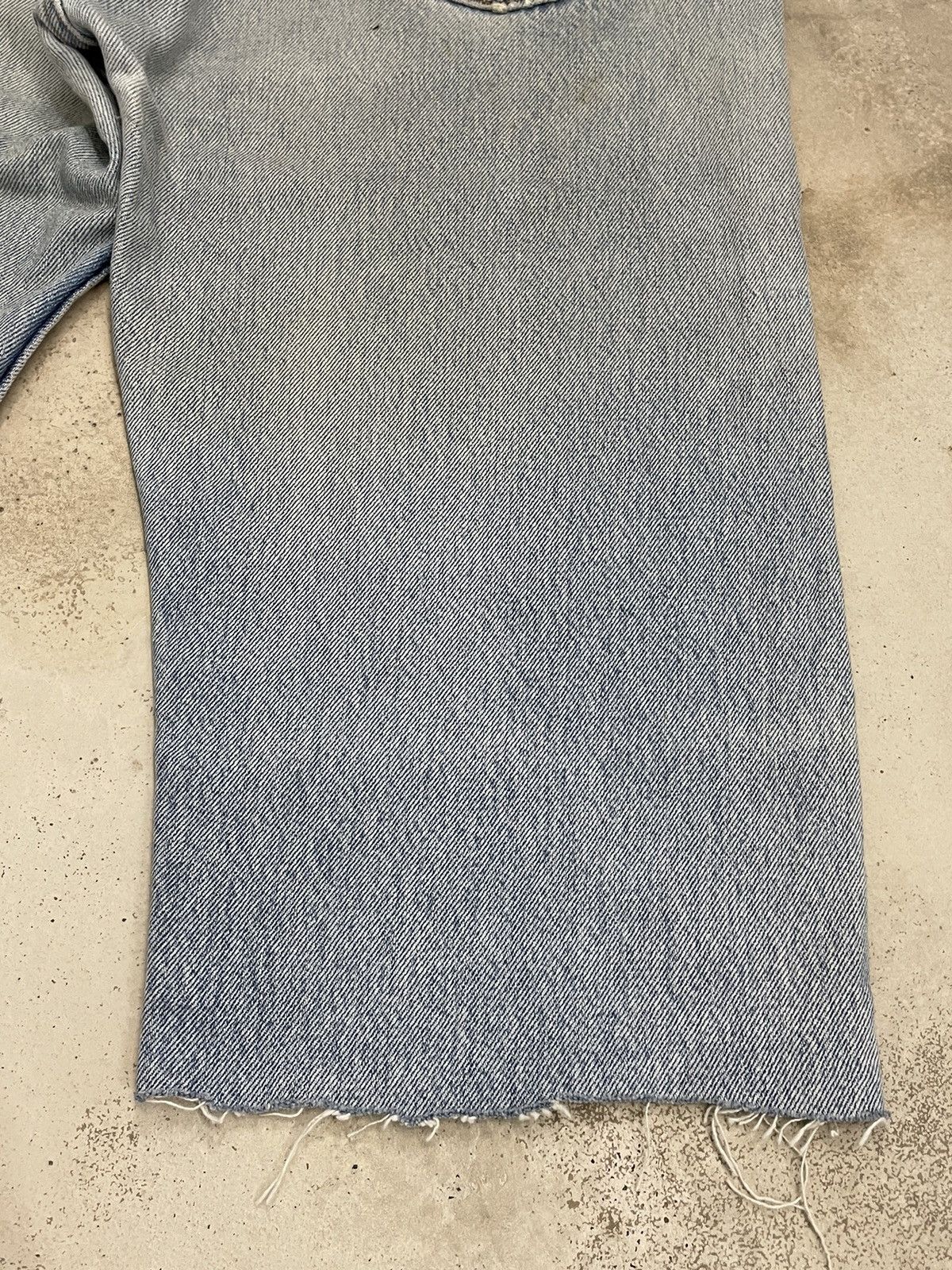 Levi's Vintage USA Levis 501 Distressed Rusty Cut Denim Size US 31 - 15 Thumbnail