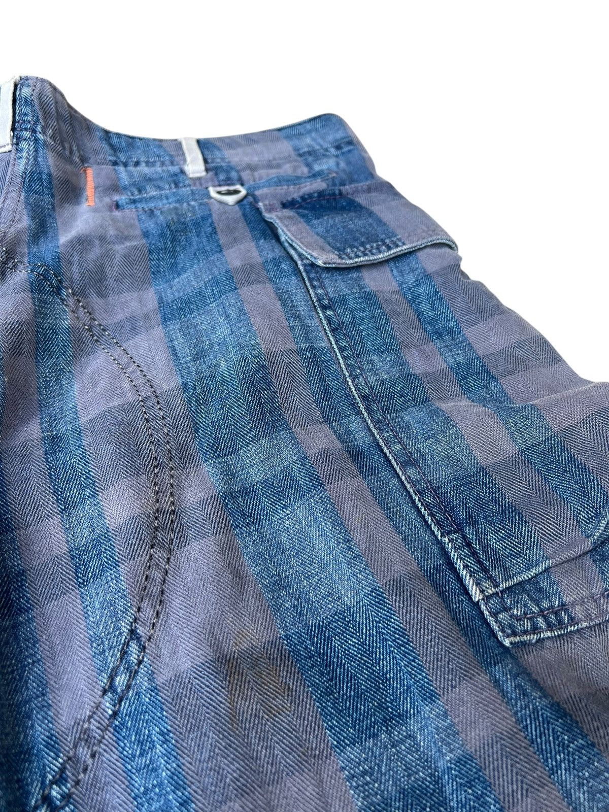 Vintage Reproduction Label Japan Rebuild Cargo Monkey Pant Trouser Size US 31 - 17 Thumbnail