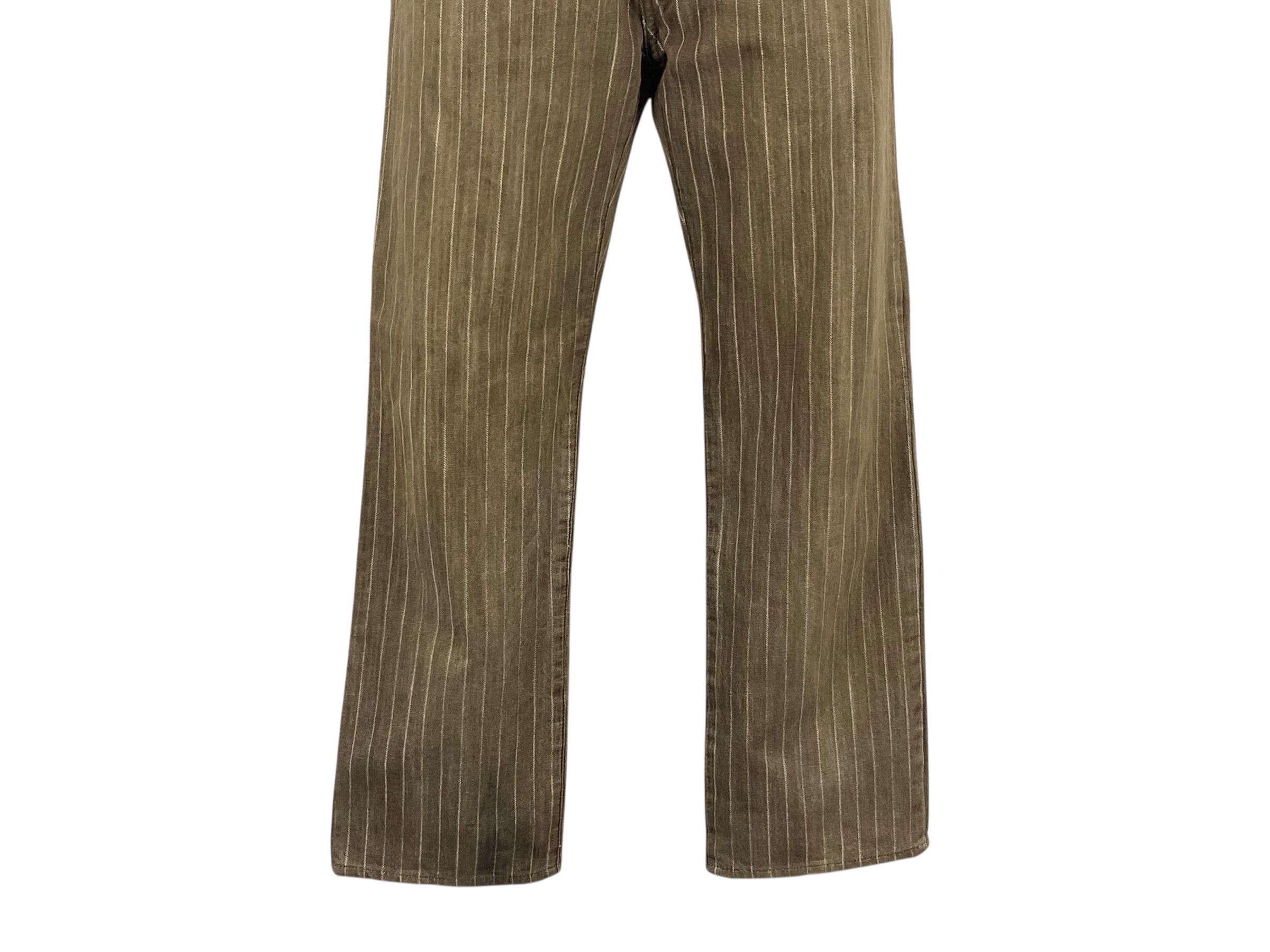Japanese Brand Dog House Jeans Stripes Jeans Japanese Jeans Size US 30 / EU 46 - 4 Thumbnail