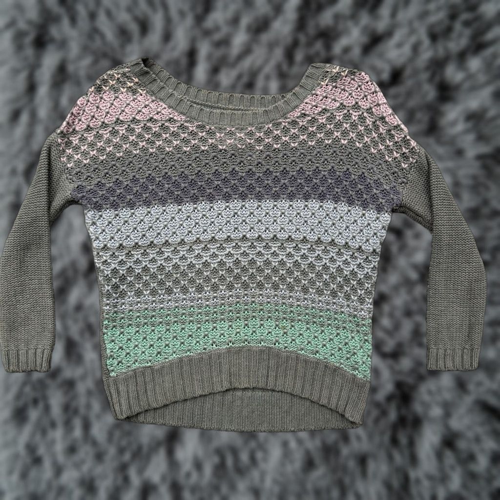 American Eagle Outfitters American Eagle Sweater Womens XS Crochet Knit Boho Grandmacore Cozy Slouchy 2013 Size XS / US 0-2 / IT 36-38 - 1 Thumbnail